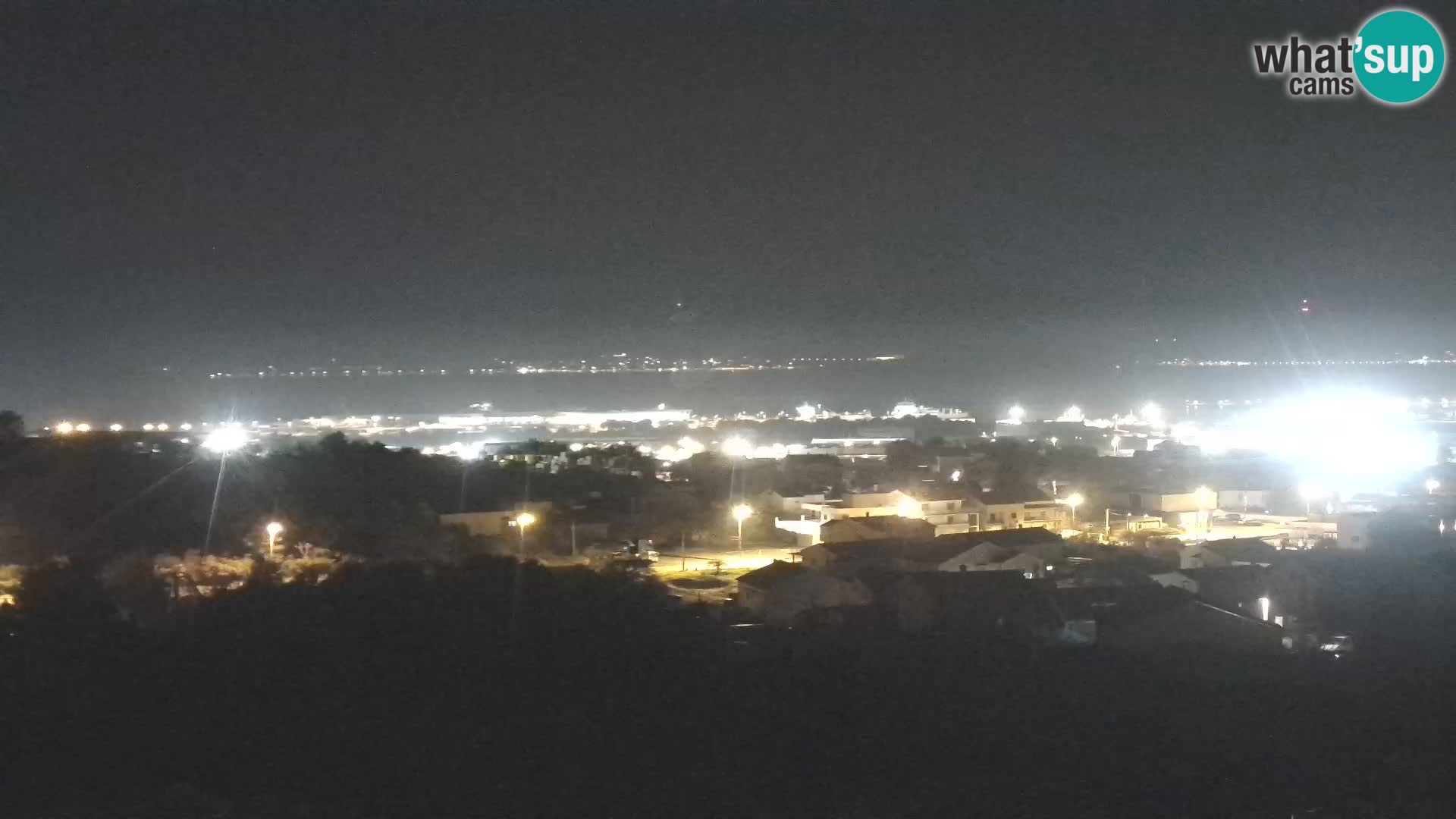 Panoramska web kamera Luke Gaženica u Zadru, Hrvatska