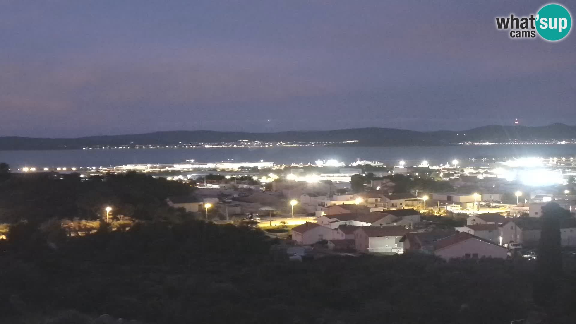 Panoramska web kamera Luke Gaženica u Zadru, Hrvatska