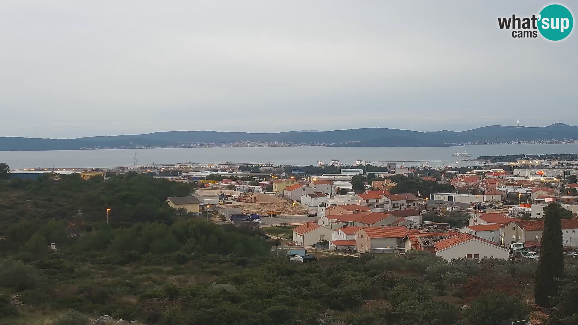 Zadar Port Gazenica Webcam Panorama, Zadar, Croatia