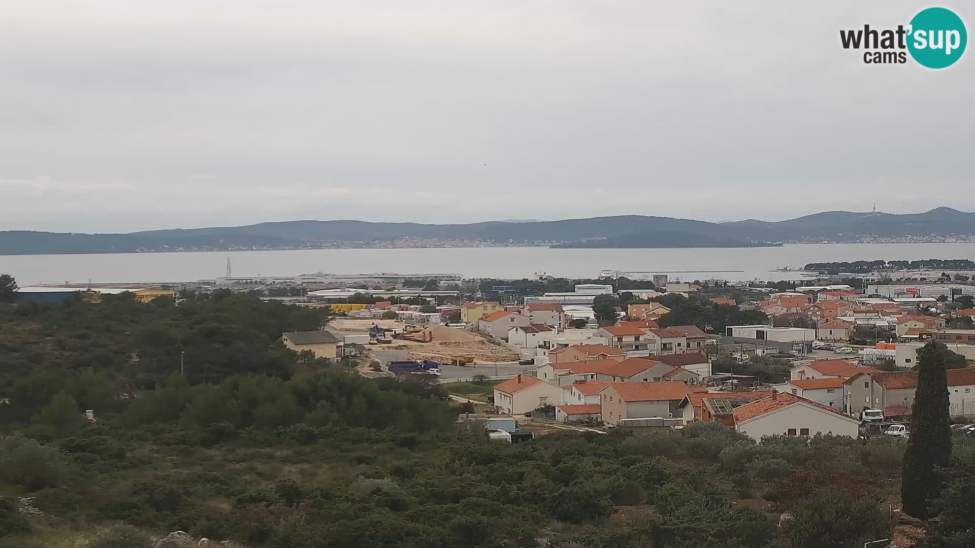 Zadar Port Gazenica Webcam Panorama, Zadar, Kroatien