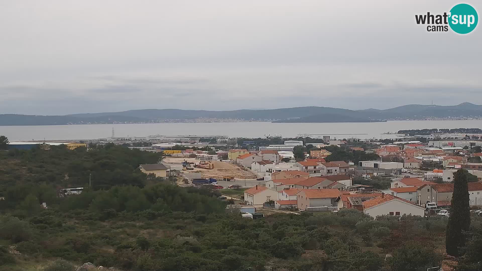 Zadar Port Gazenica Webcam Panorama, Zadar, Croatia