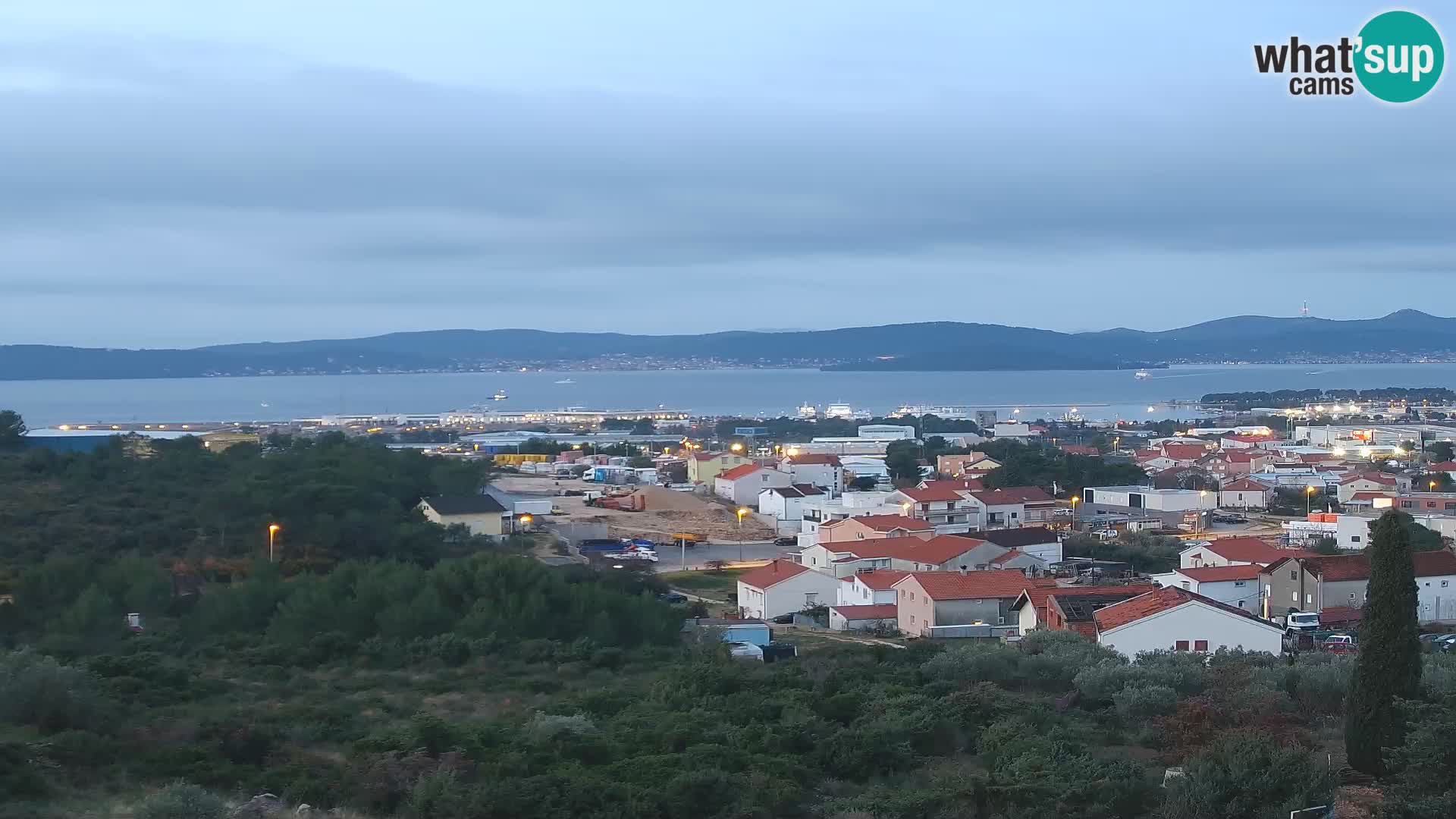 Zadar Port Gazenica Webcam Panorama, Zadar, Croatia