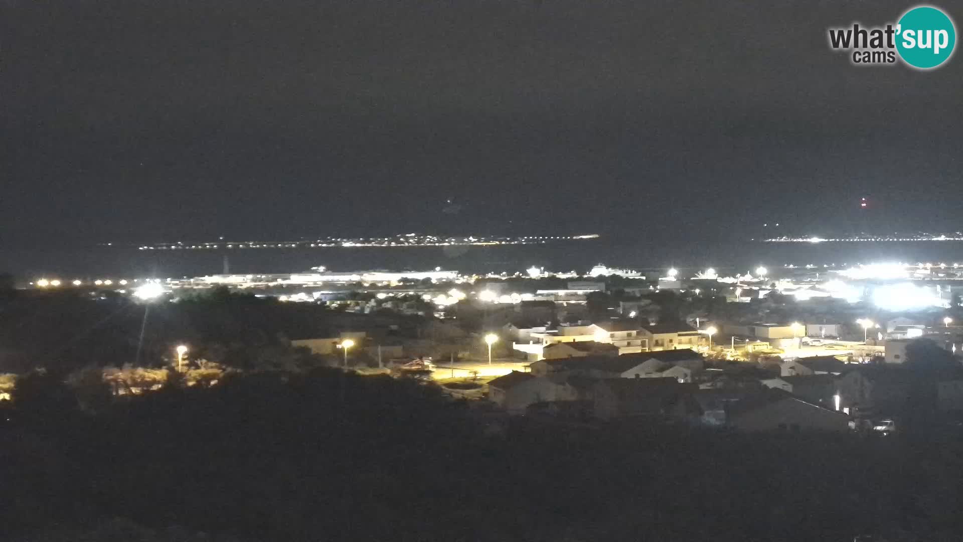 Panorama de la Webcam del Puerto Gazenica de Zadar, Zadar, Croacia