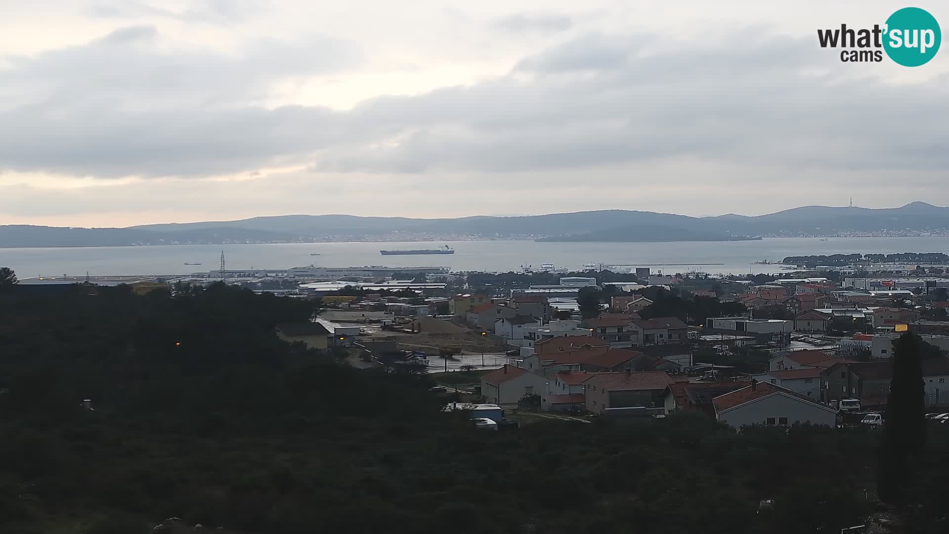 Zadar Port Gazenica Webcam Panorama, Zadar, Croatia