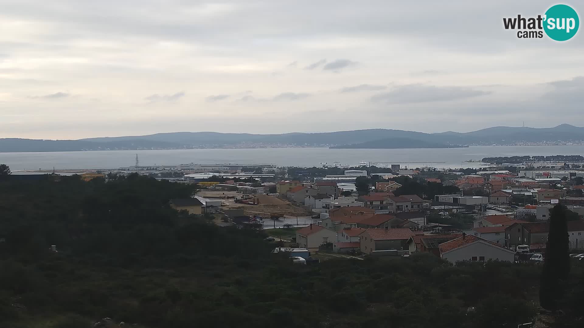 Zadar Port Gazenica Webcam Panorama, Zadar, Croatie