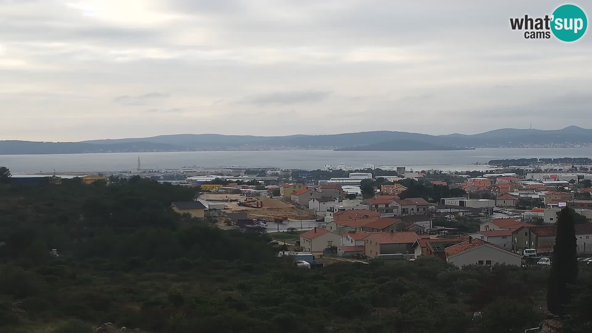 Zadar Porto di Gazenica Webcam Panorama, Zara, Croazia