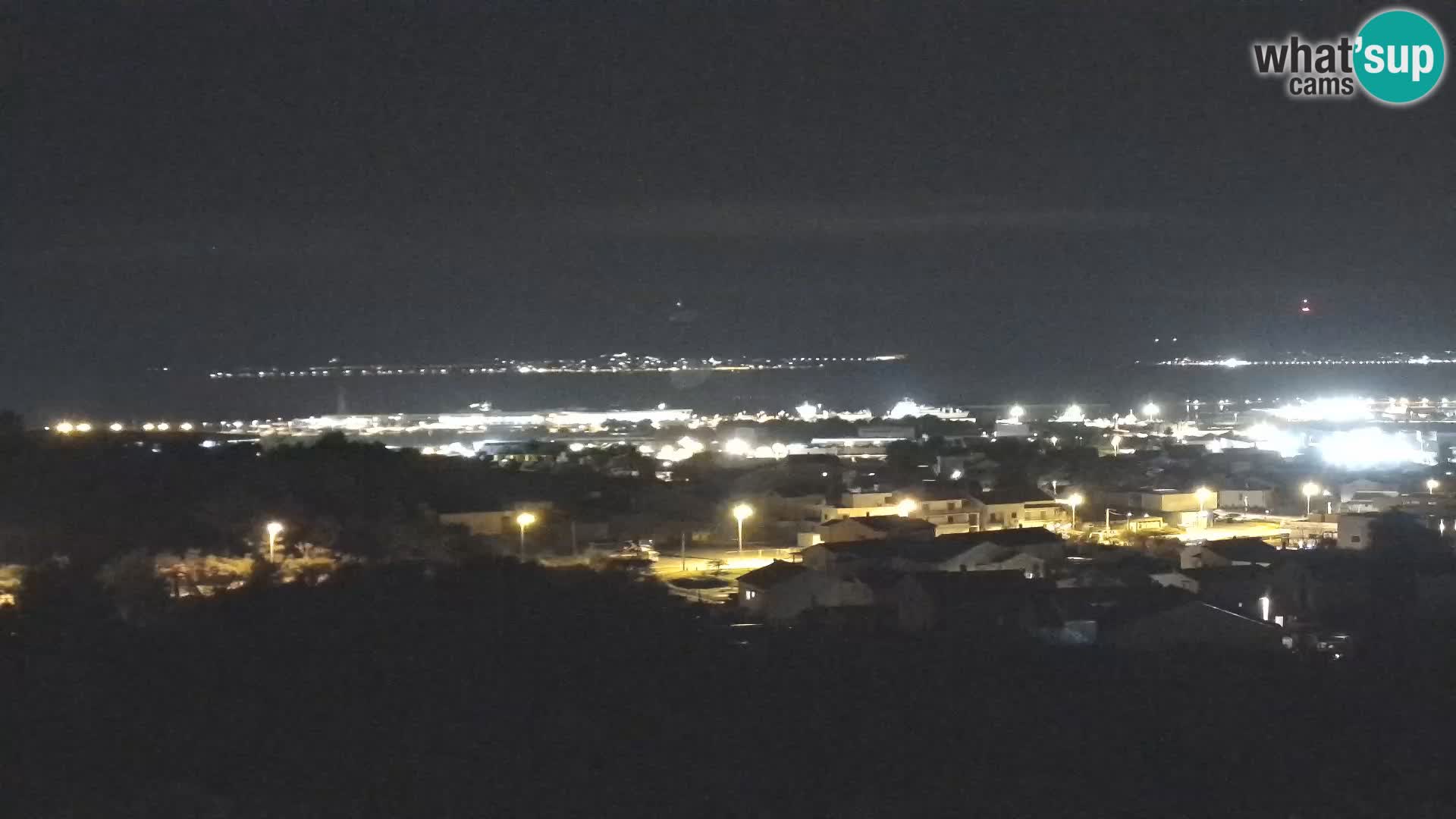 Panoramska web kamera Luke Gaženica u Zadru, Hrvatska