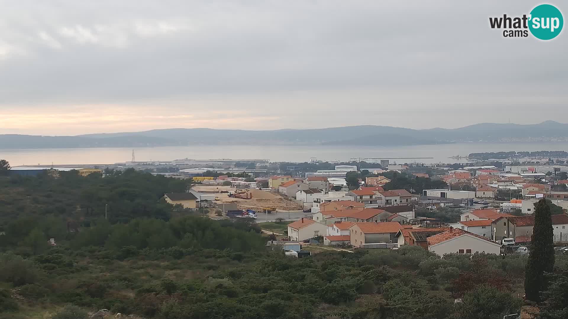 Zadar Port Gazenica Webcam Panorama, Zadar, Croatia