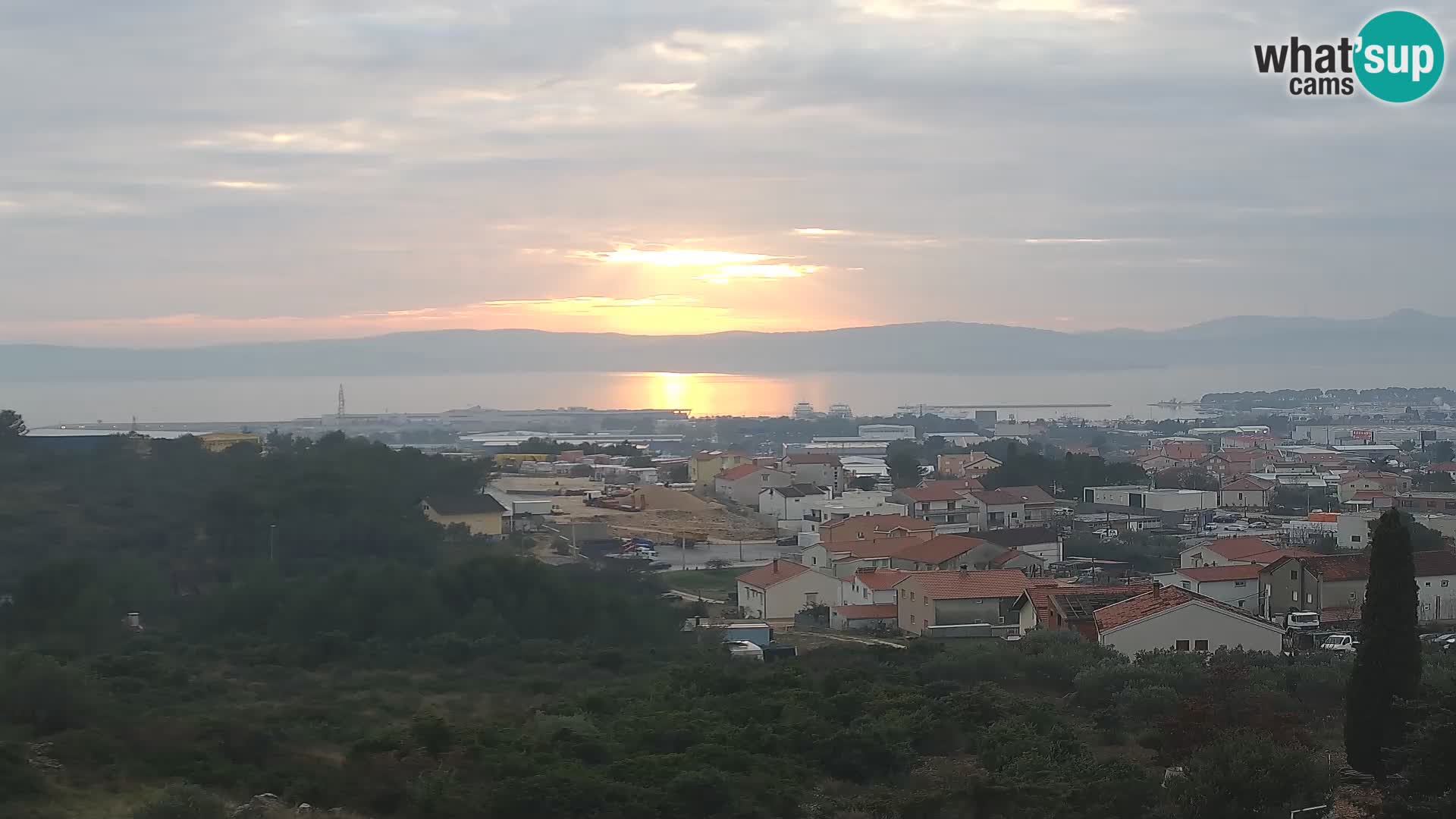 Zadar Porto di Gazenica Webcam Panorama, Zara, Croazia