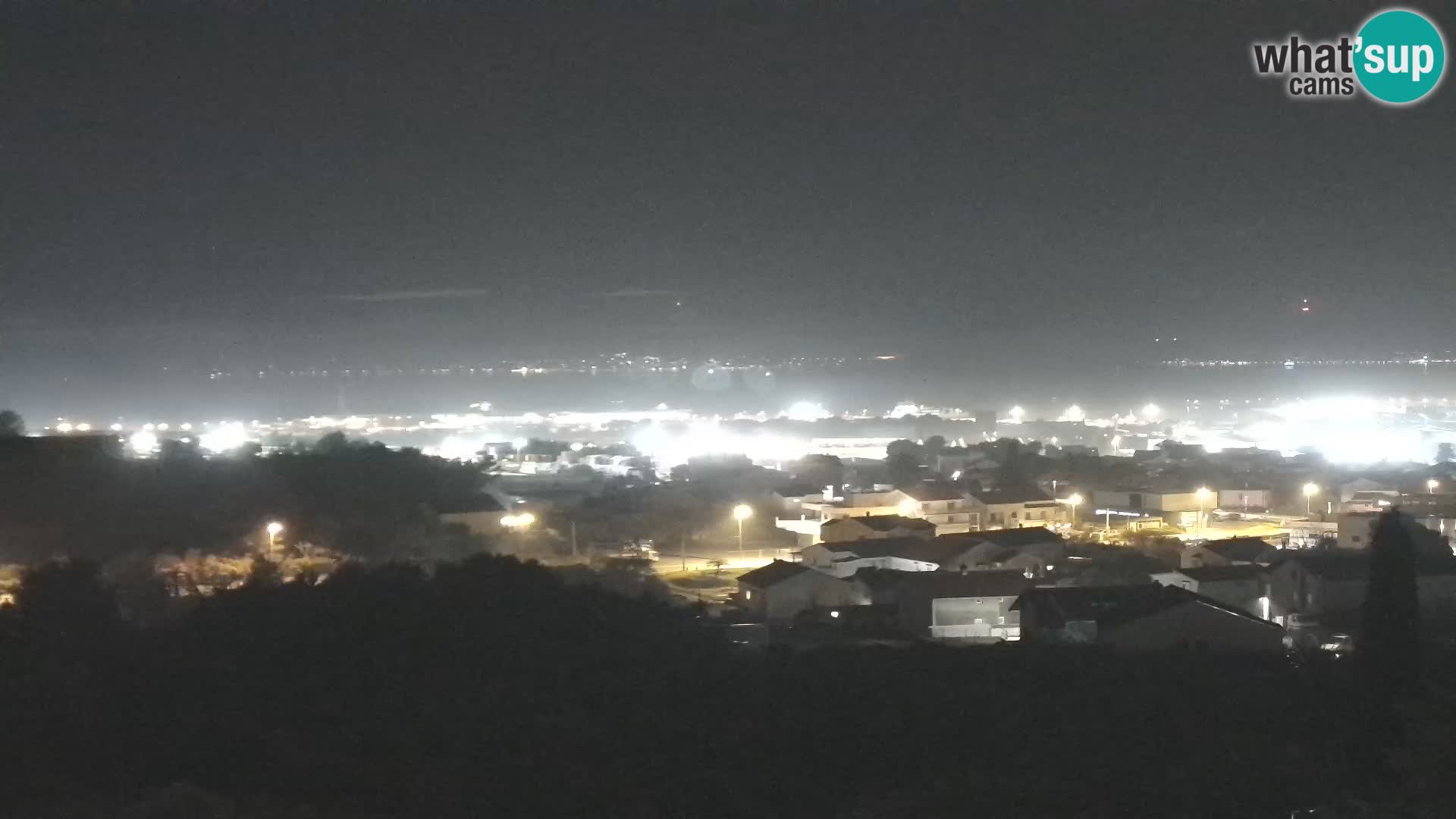 Panorama de la Webcam del Puerto Gazenica de Zadar, Zadar, Croacia
