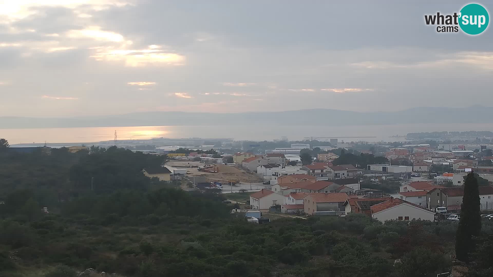 Zadar Port Gazenica Webcam Panorama, Zadar, Croatia