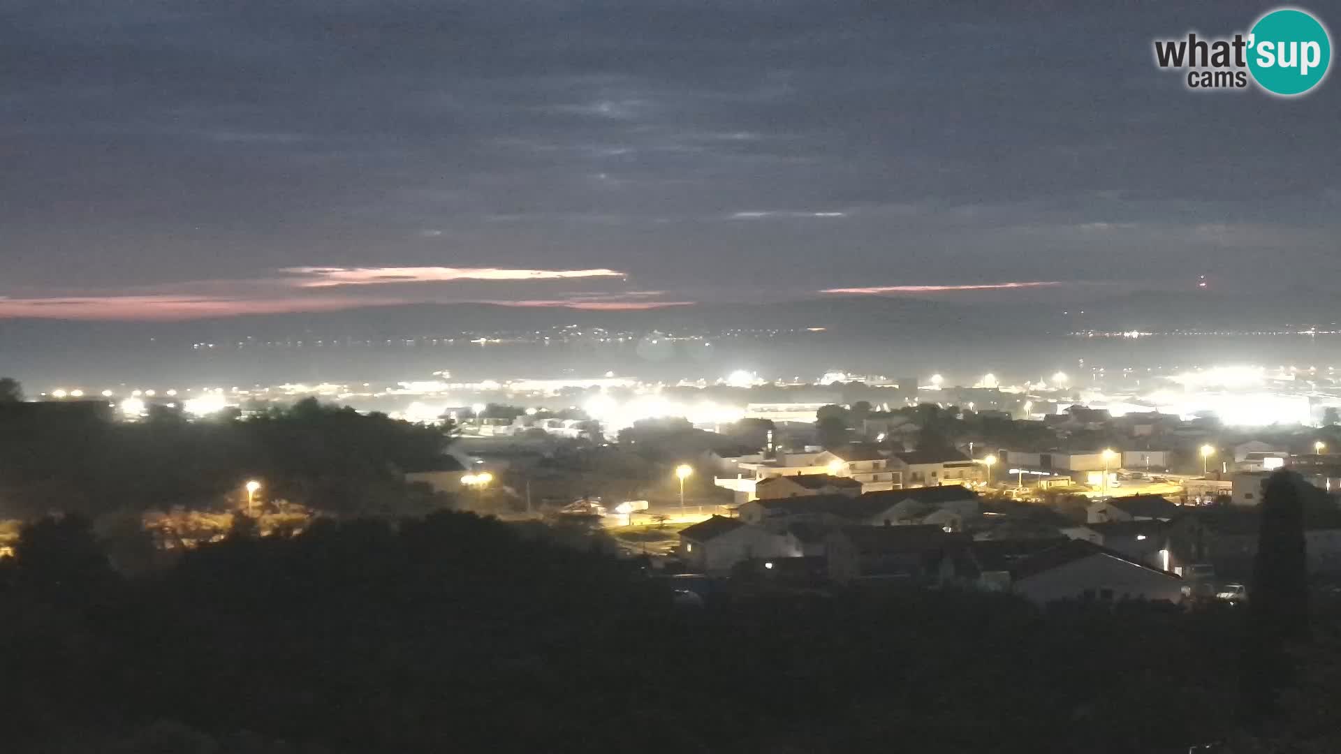 Zadar Pristanišče Gazenica s panoramsko spletno kamero, Zadar, Hrvaška