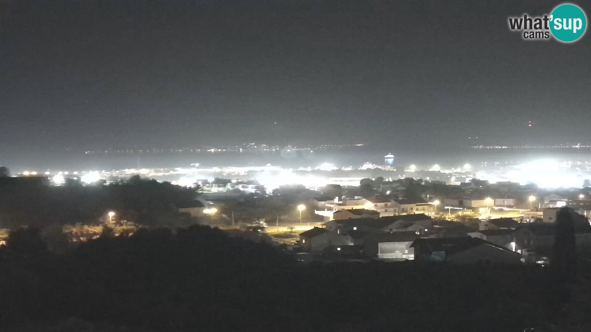 Panoramska web kamera Luke Gaženica u Zadru, Hrvatska