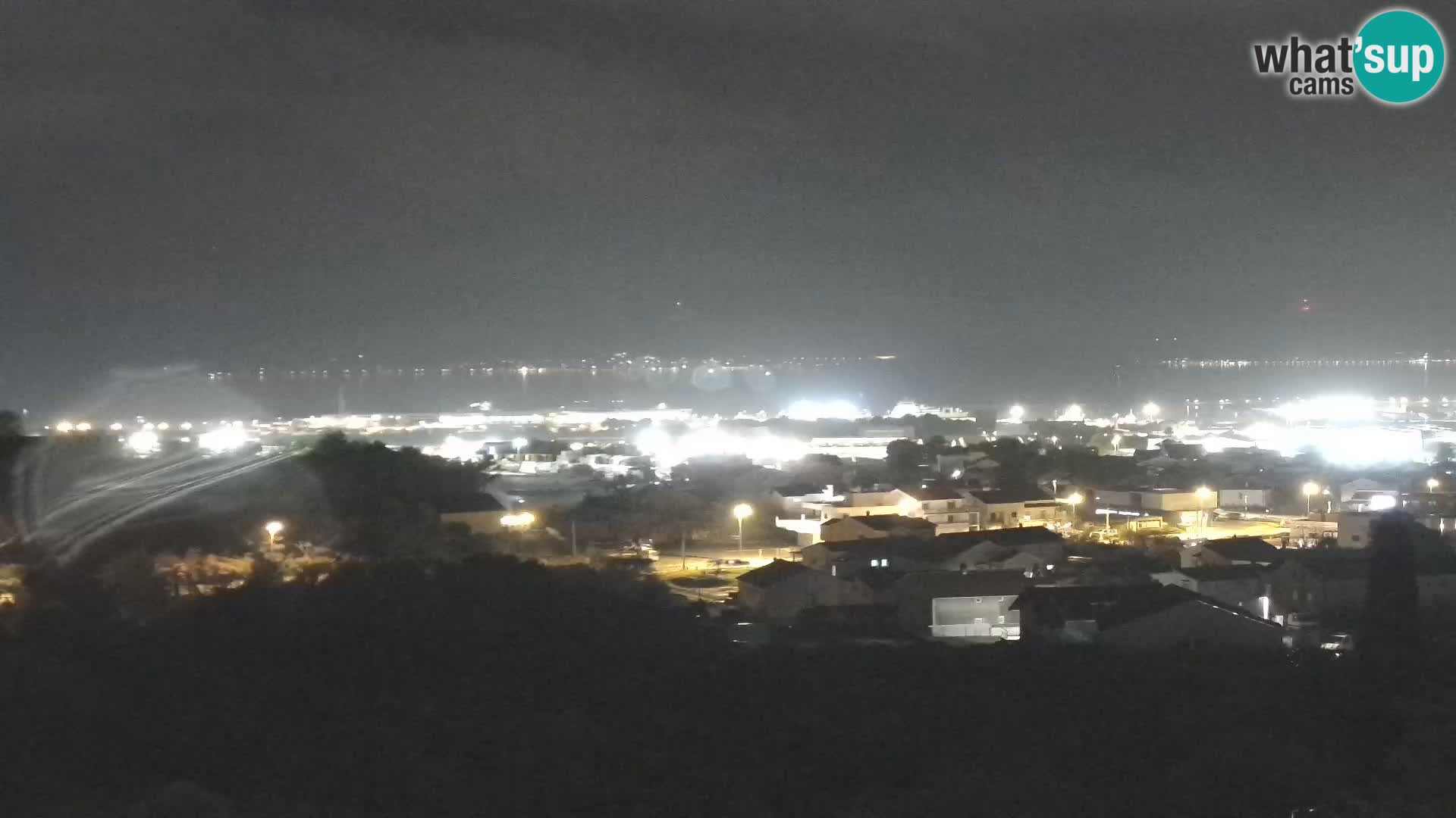Panorama de la Webcam del Puerto Gazenica de Zadar, Zadar, Croacia