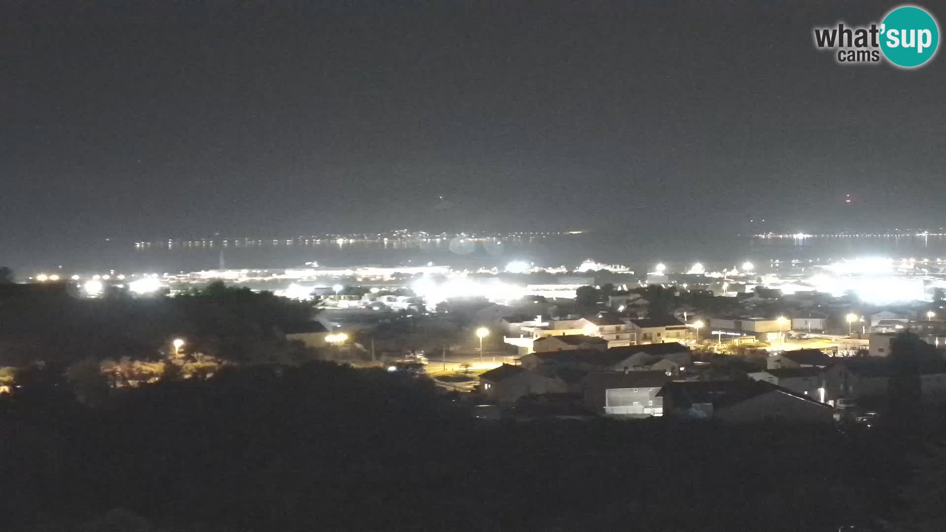 Panorama de la Webcam del Puerto Gazenica de Zadar, Zadar, Croacia