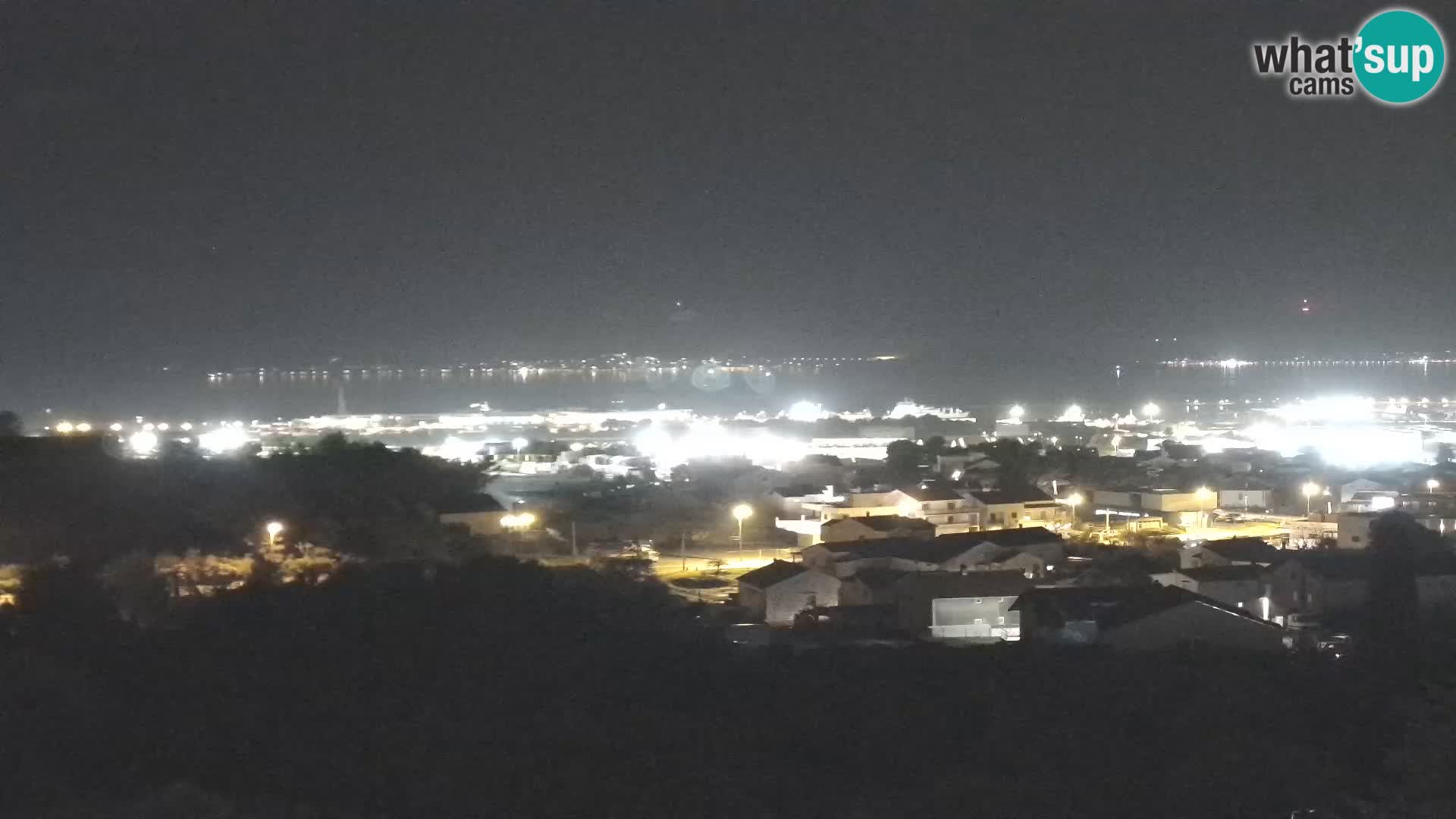 Panoramska web kamera Luke Gaženica u Zadru, Hrvatska