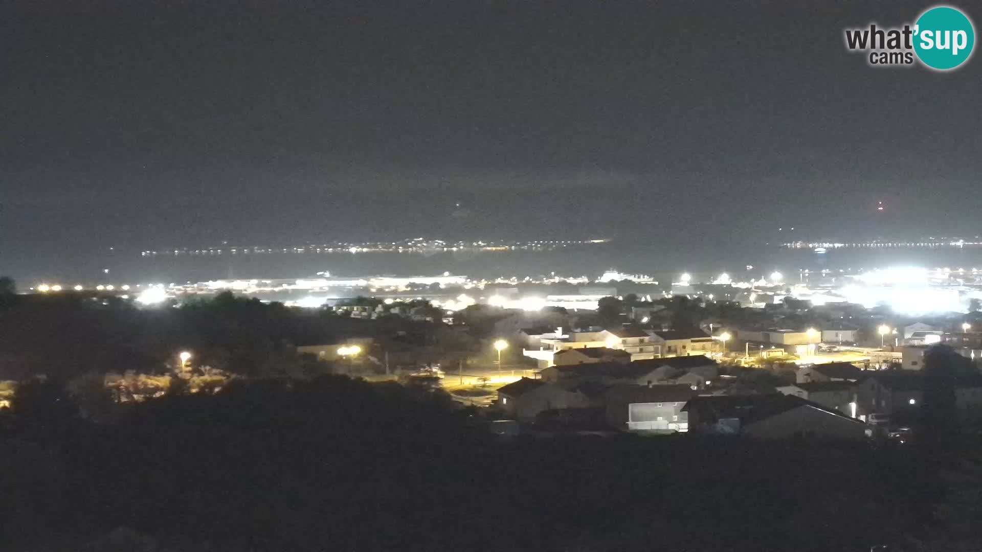 Panoramska web kamera Luke Gaženica u Zadru, Hrvatska