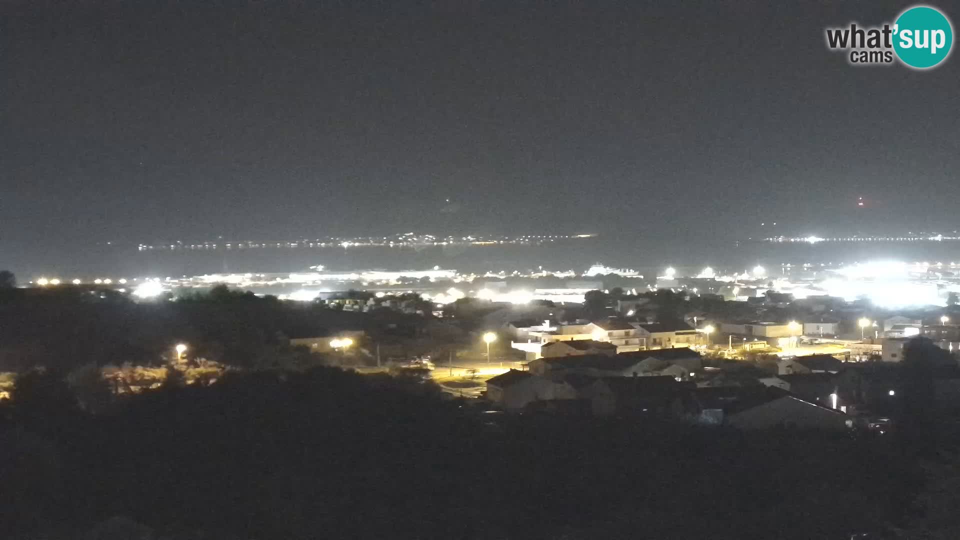 Panorama de la Webcam del Puerto Gazenica de Zadar, Zadar, Croacia