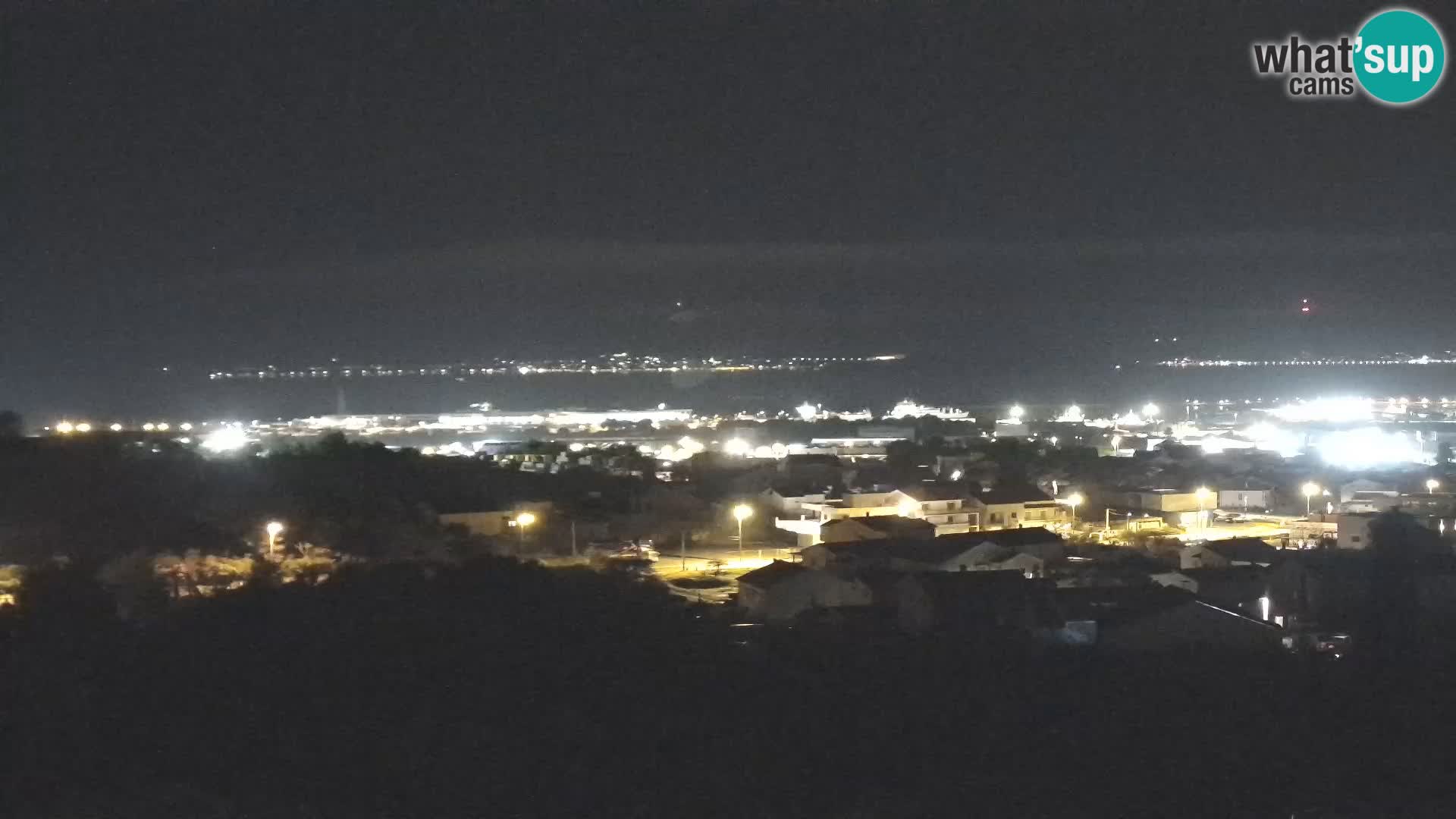 Panorama de la Webcam del Puerto Gazenica de Zadar, Zadar, Croacia