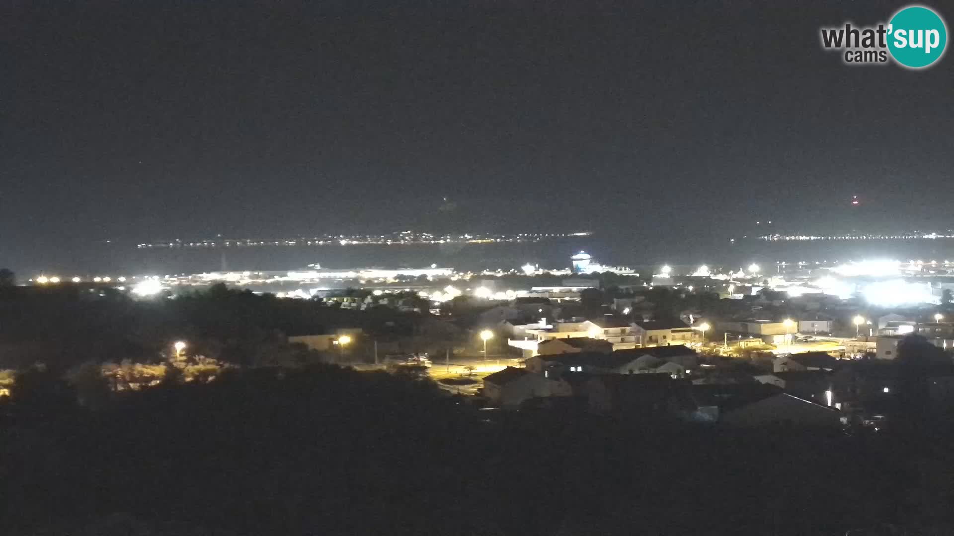 Zadar Pristanišče Gazenica s panoramsko spletno kamero, Zadar, Hrvaška