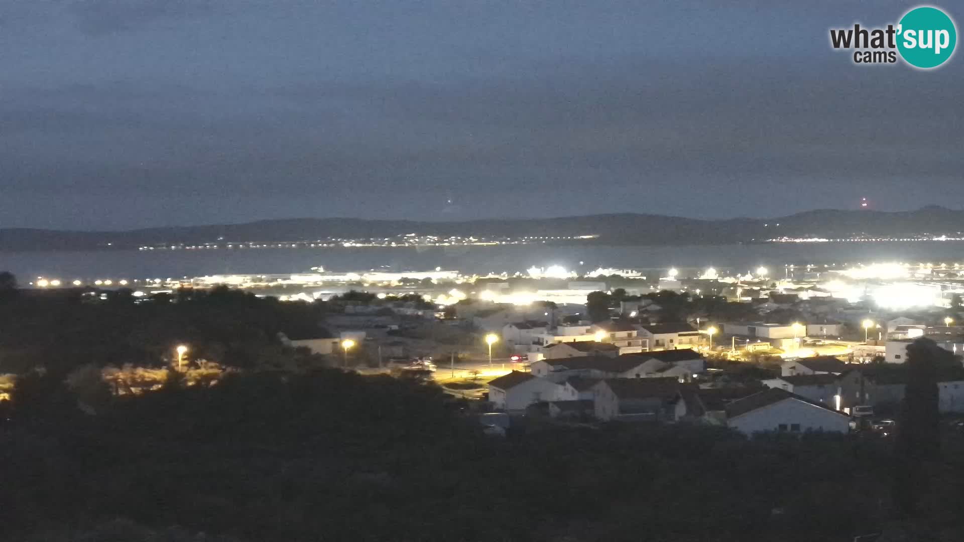 Zadar Port Gazenica Webcam Panorama, Zadar, Kroatien