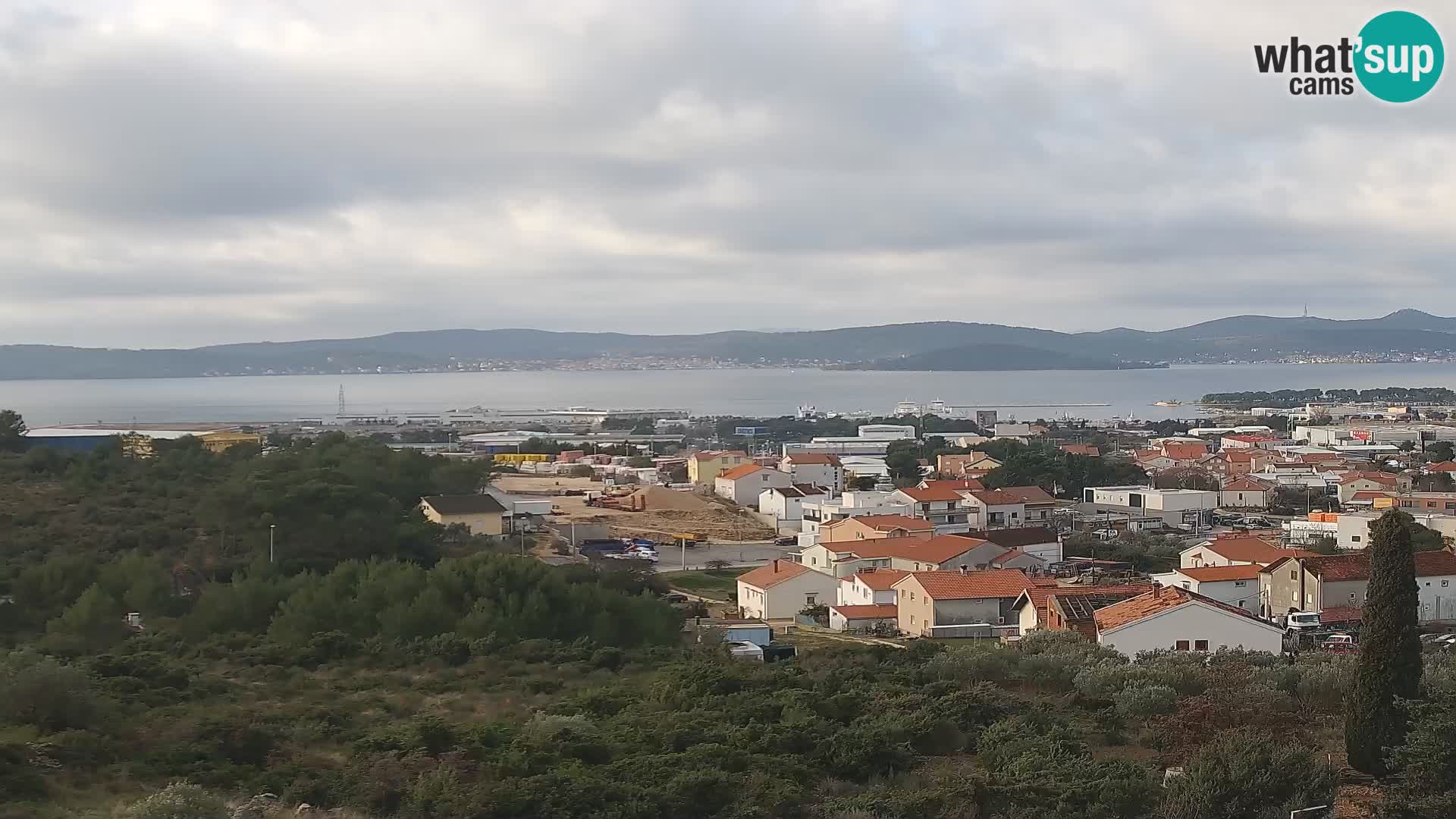 Zadar Port Gazenica Webcam Panorama, Zadar, Croatie