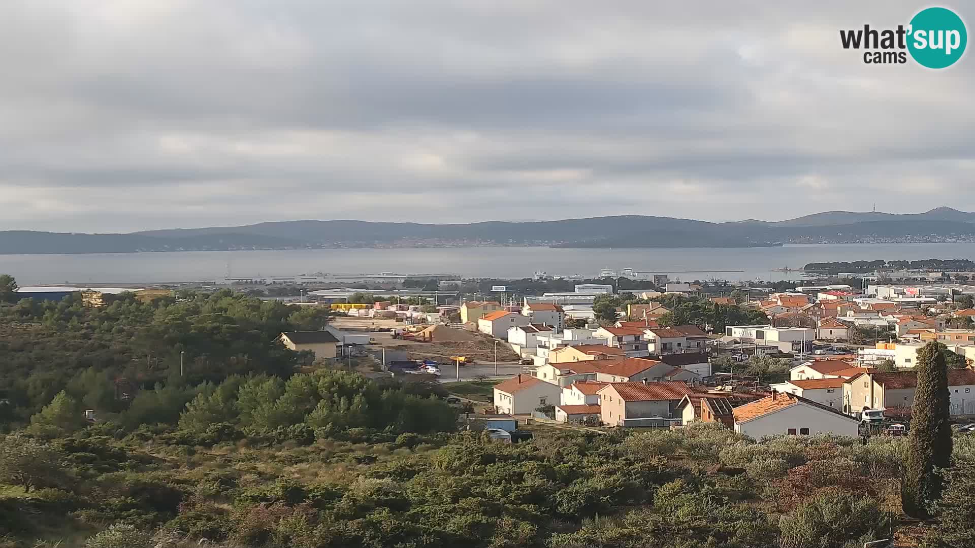 Zadar Port Gazenica Webcam Panorama, Zadar, Croatie