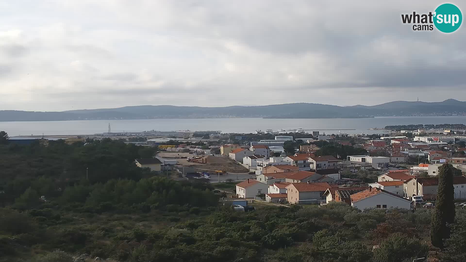 Zadar Port Gazenica Webcam Panorama, Zadar, Croatia