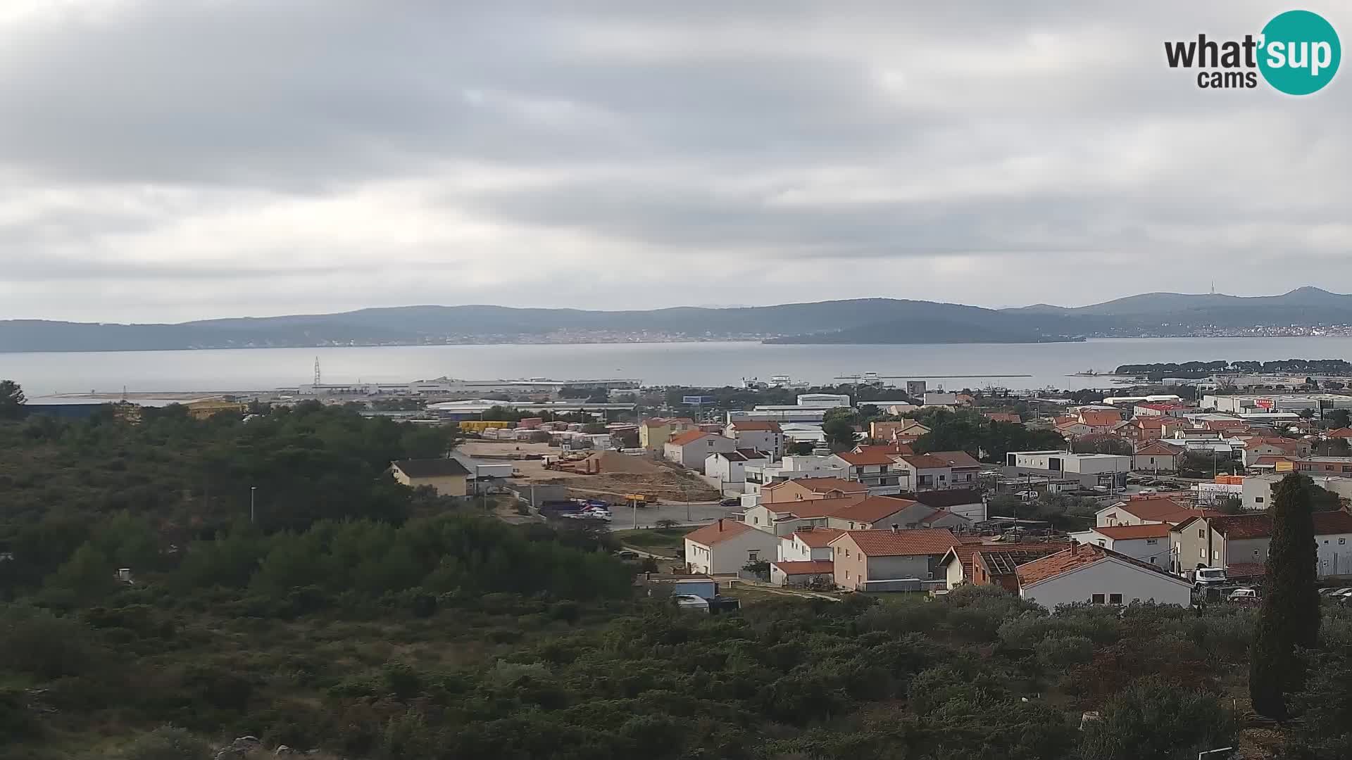 Zadar Pristanišče Gazenica s panoramsko spletno kamero, Zadar, Hrvaška