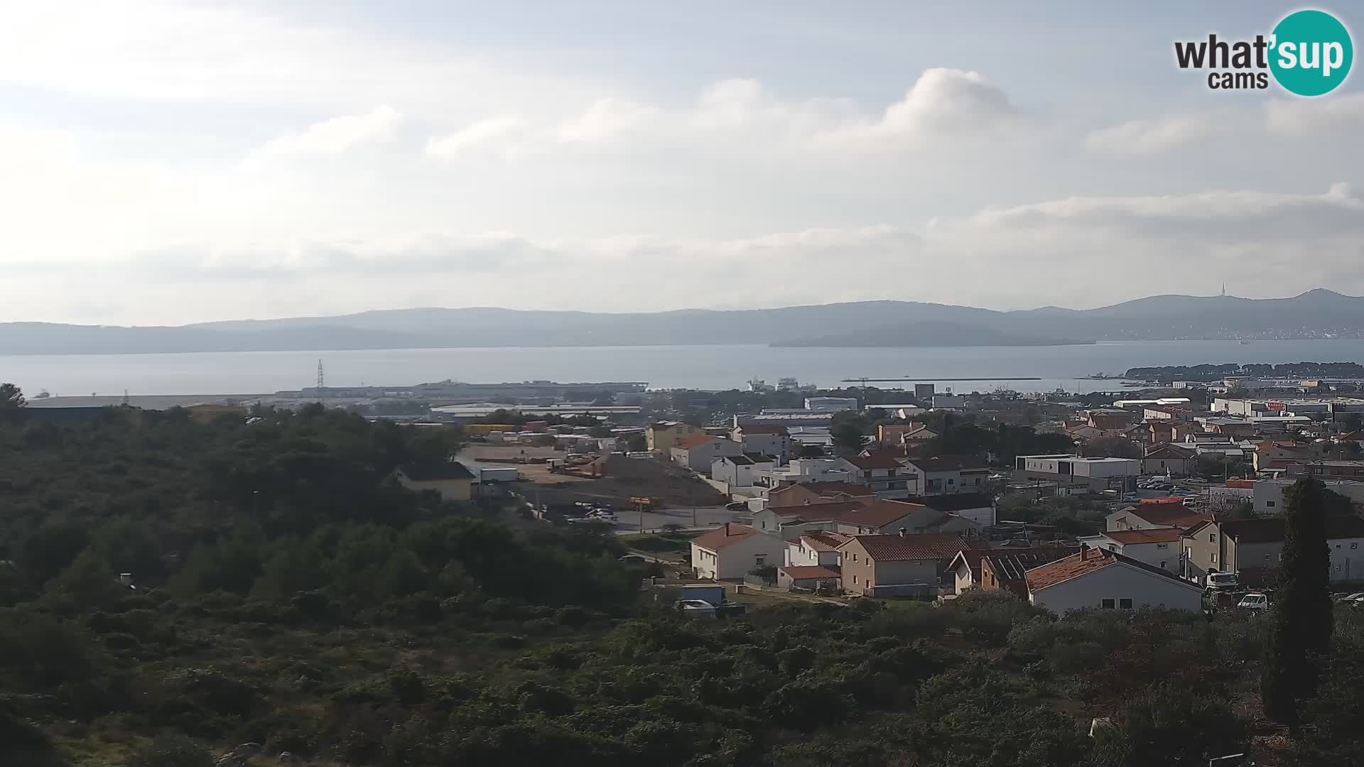 Zadar Port Gazenica Webcam Panorama, Zadar, Croatie