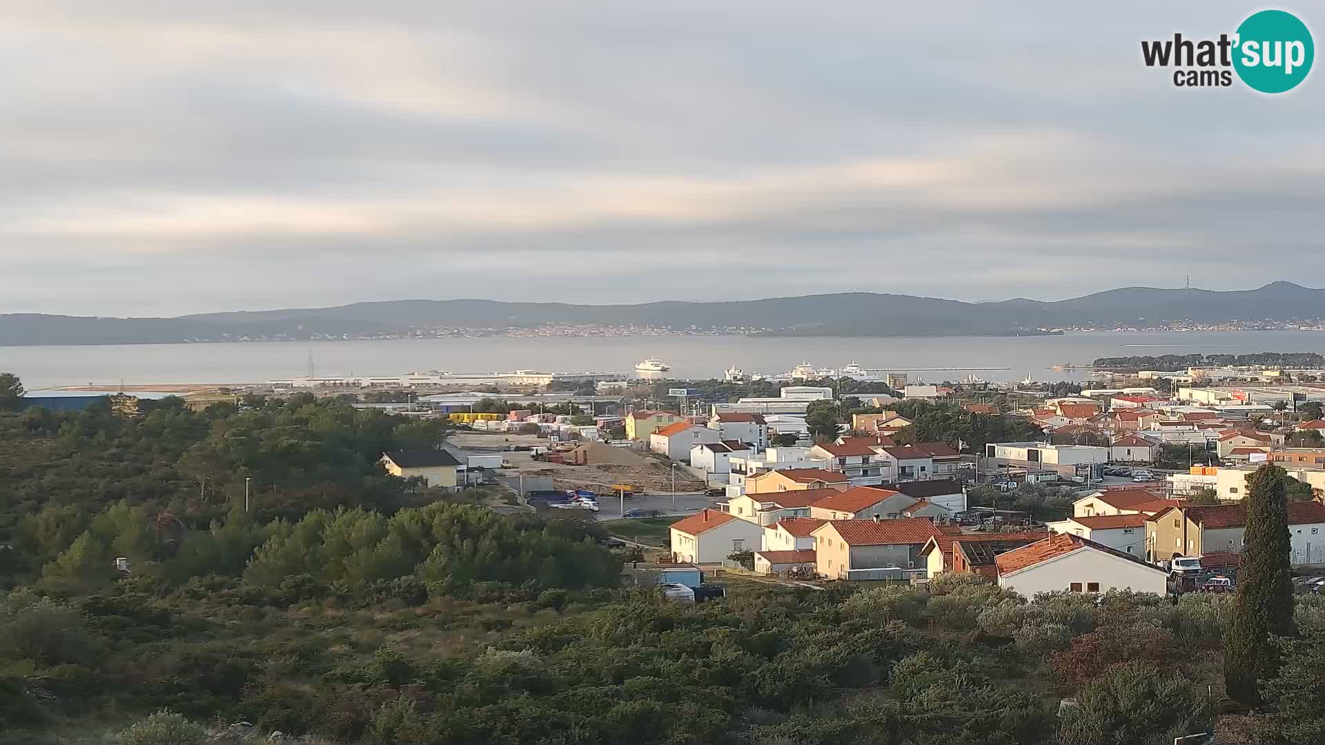 Zadar Porto di Gazenica Webcam Panorama, Zara, Croazia