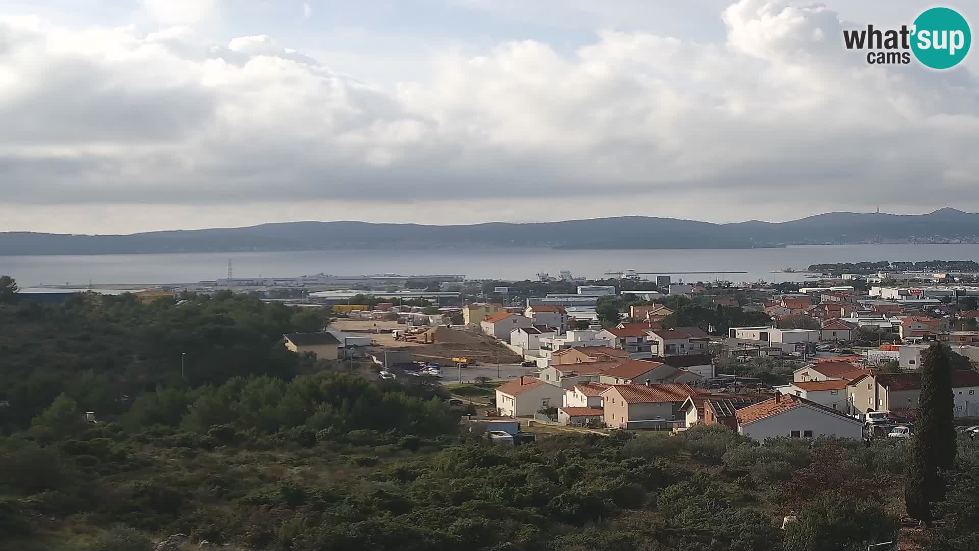 Zadar Port Gazenica Webcam Panorama, Zadar, Croatia