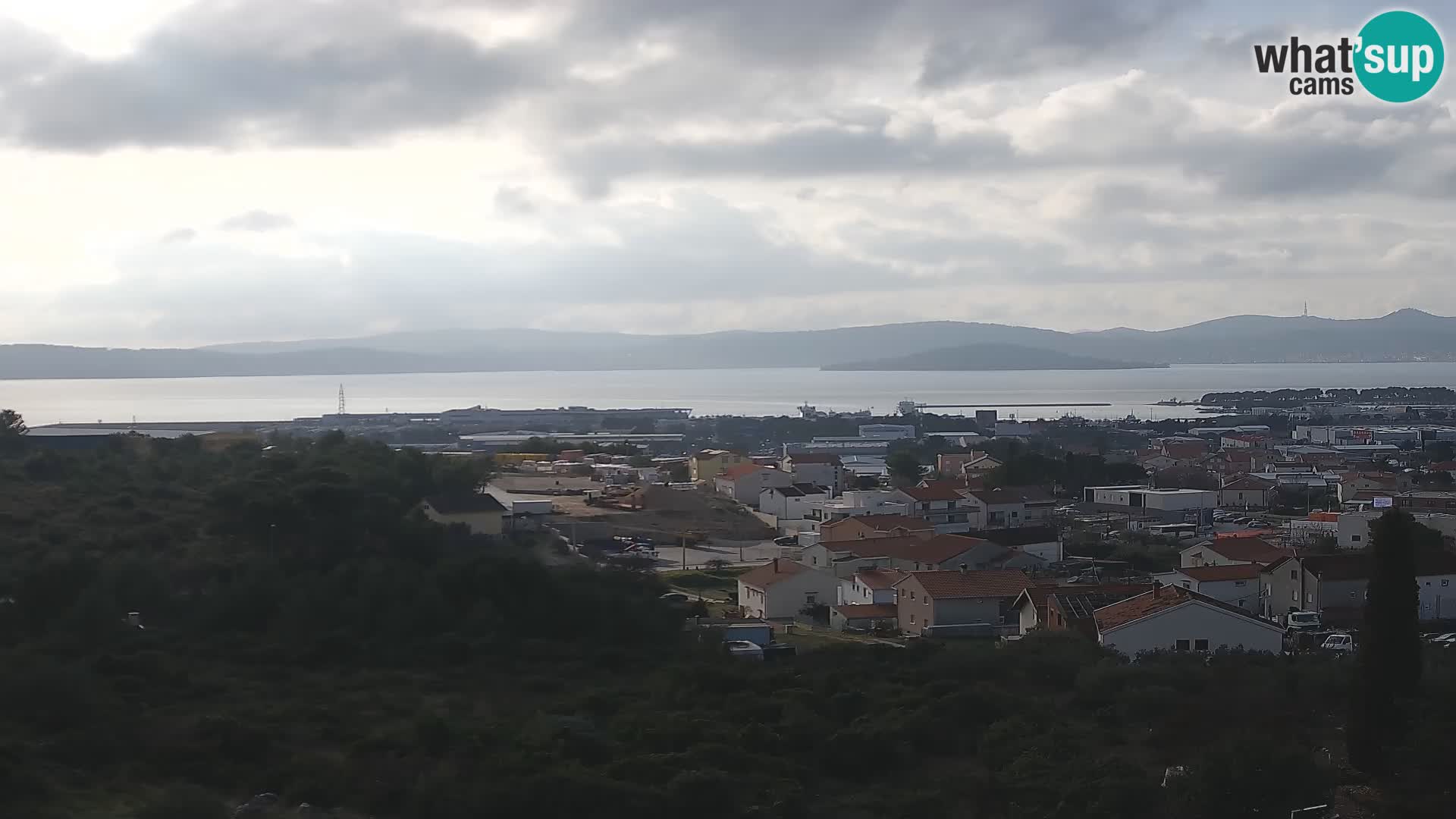 Zadar Pristanišče Gazenica s panoramsko spletno kamero, Zadar, Hrvaška