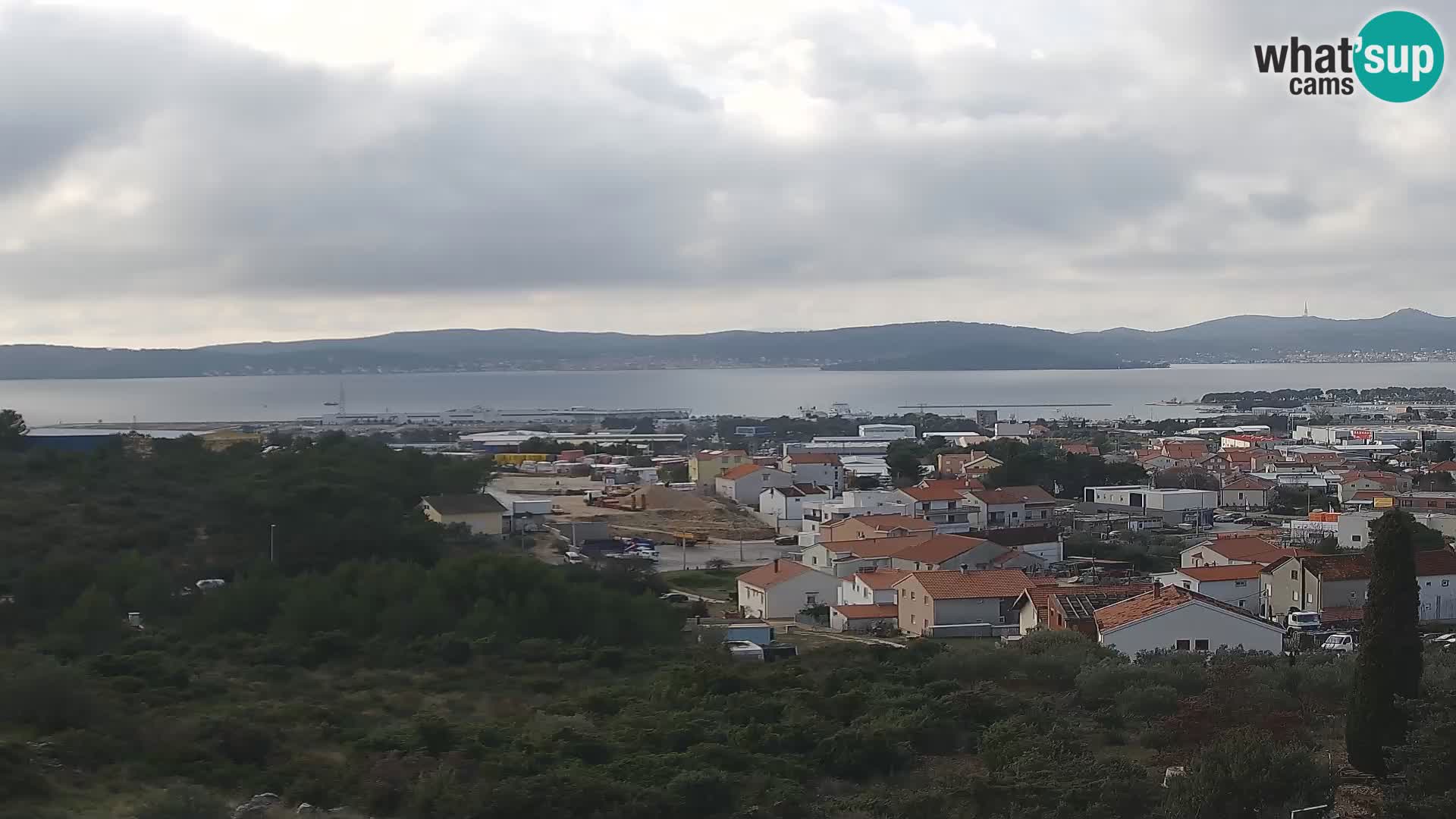 Zadar Port Gazenica Webcam Panorama, Zadar, Kroatien
