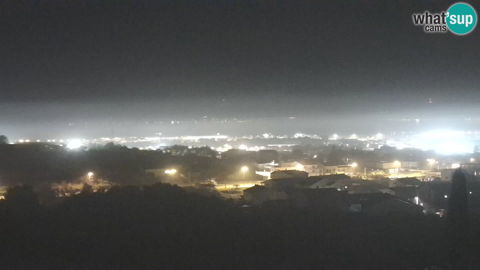 Panorama de la Webcam del Puerto Gazenica de Zadar, Zadar, Croacia