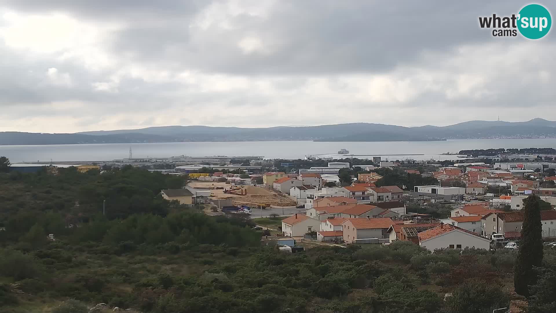 Zadar Port Gazenica Webcam Panorama, Zadar, Croatie
