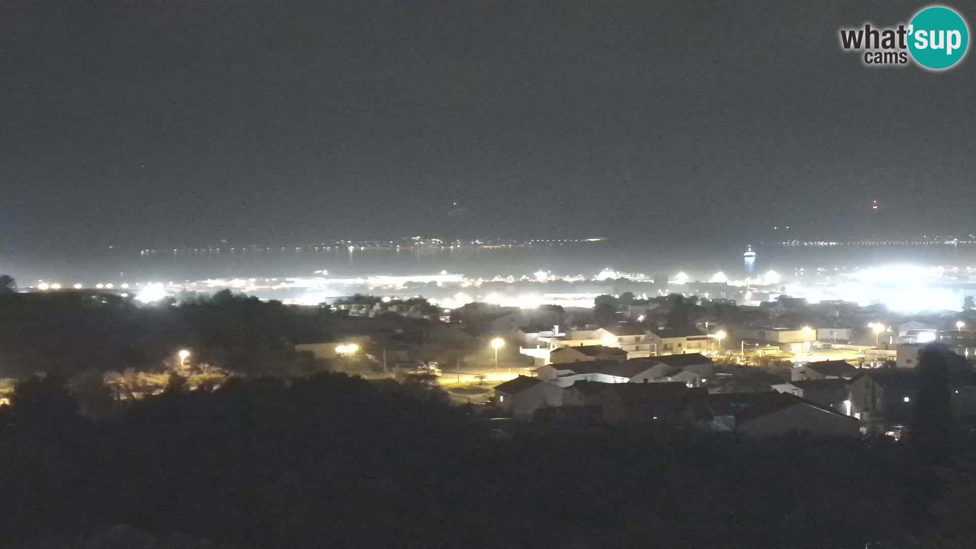 Panorama de la Webcam del Puerto Gazenica de Zadar, Zadar, Croacia