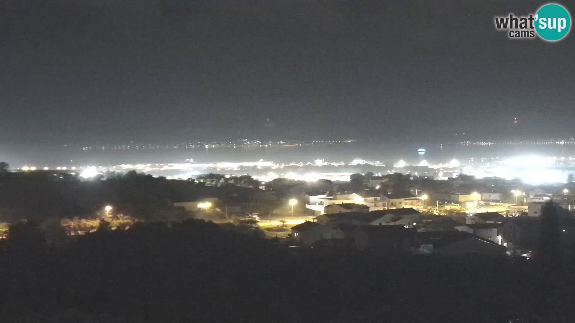 Panorama de la Webcam del Puerto Gazenica de Zadar, Zadar, Croacia