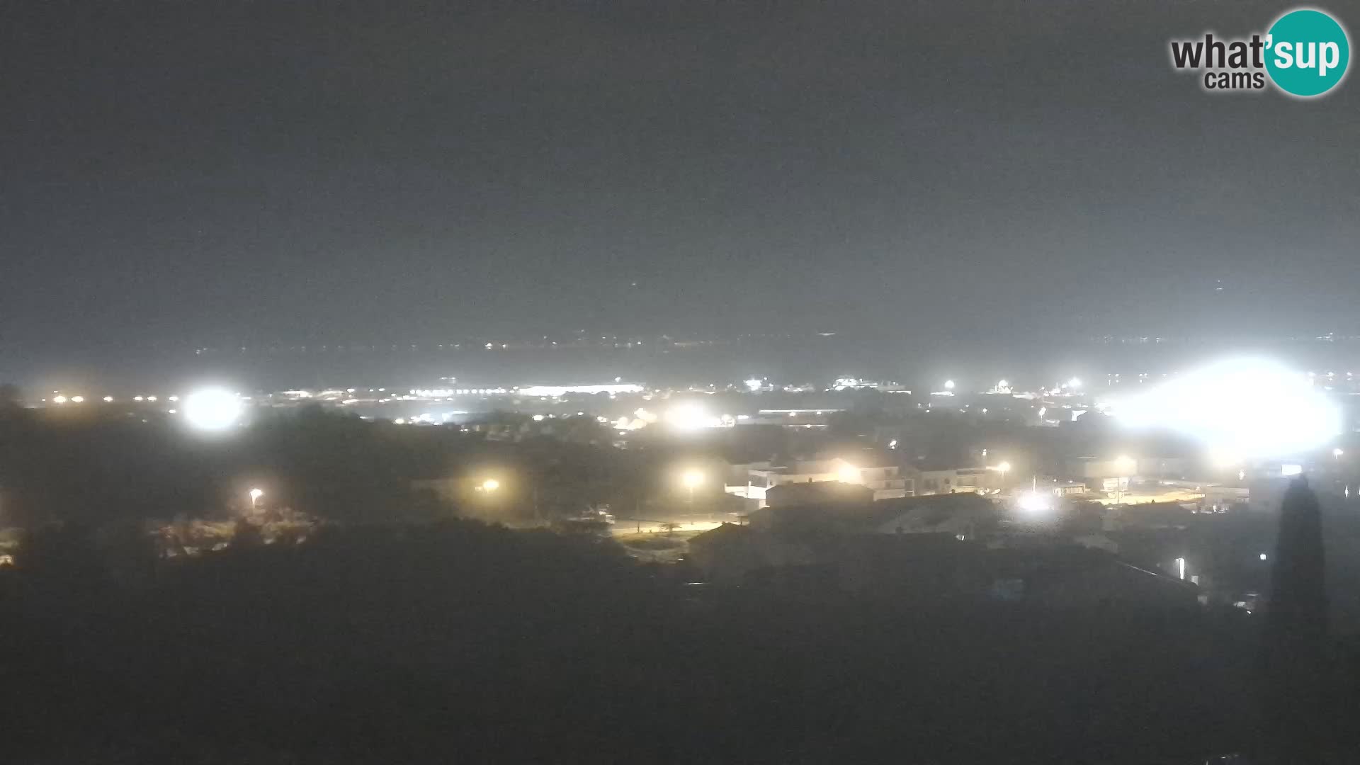 Panorama de la Webcam del Puerto Gazenica de Zadar, Zadar, Croacia