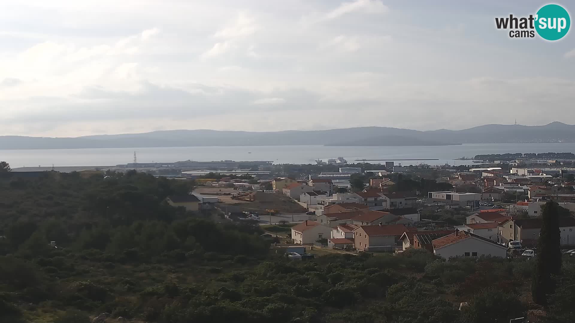 Zadar Port Gazenica Webcam Panorama, Zadar, Croatie