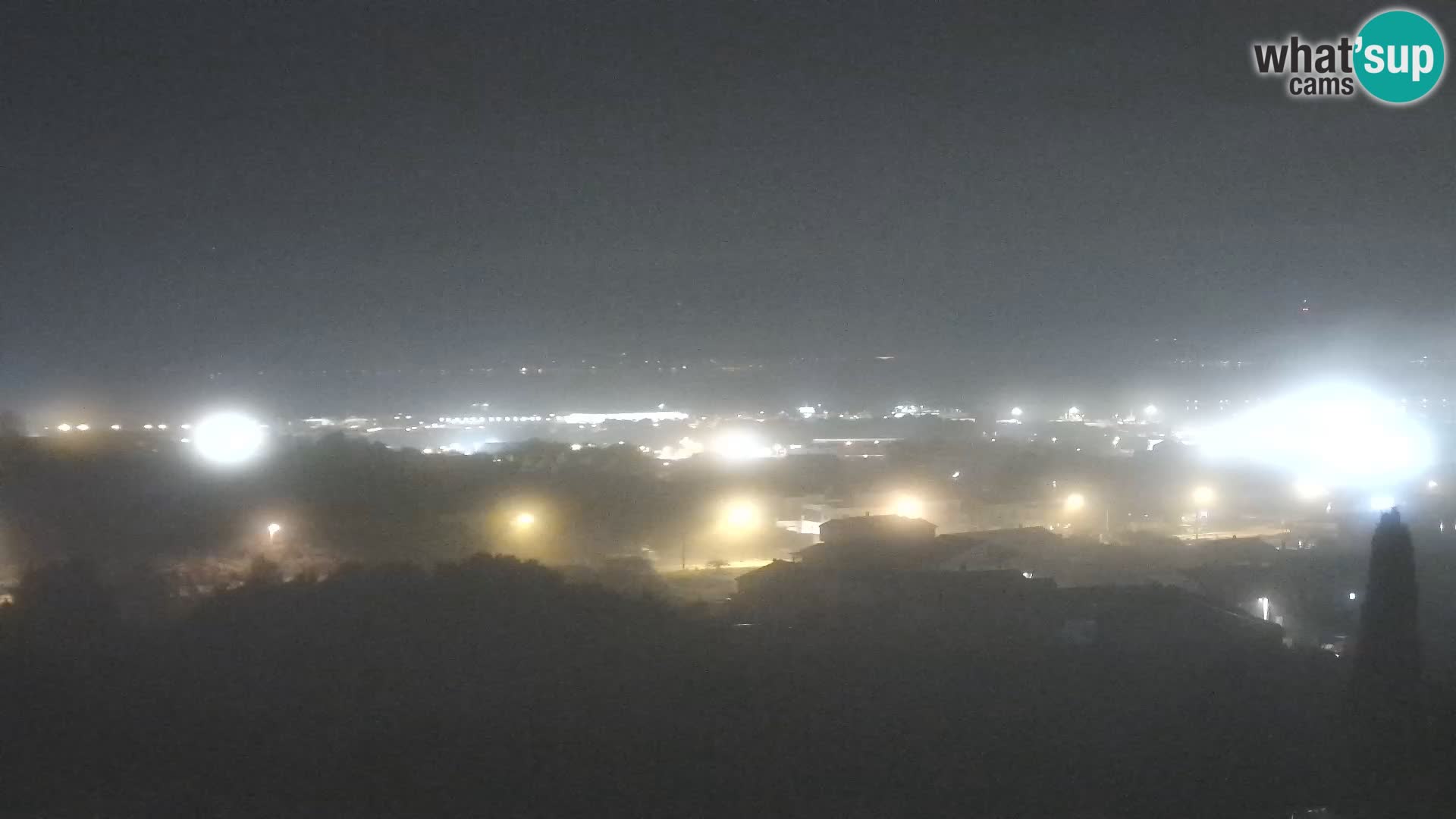 Panoramska web kamera Luke Gaženica u Zadru, Hrvatska