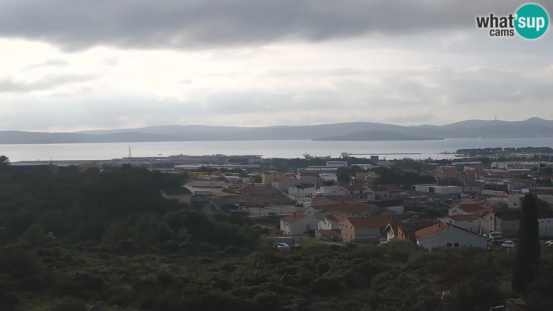 Panorama de la Webcam del Puerto Gazenica de Zadar, Zadar, Croacia