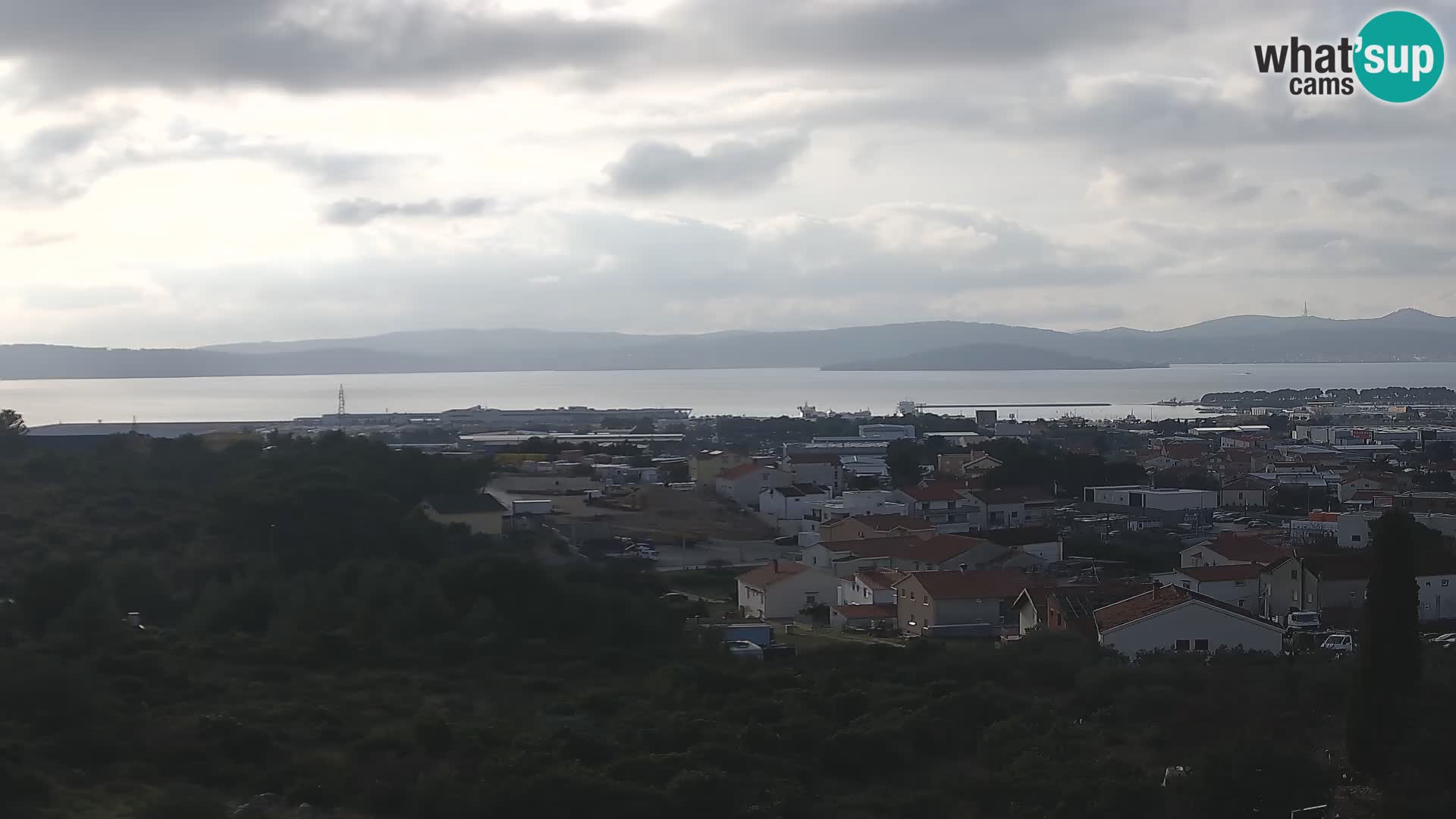 Zadar Port Gazenica Webcam Panorama, Zadar, Croatia