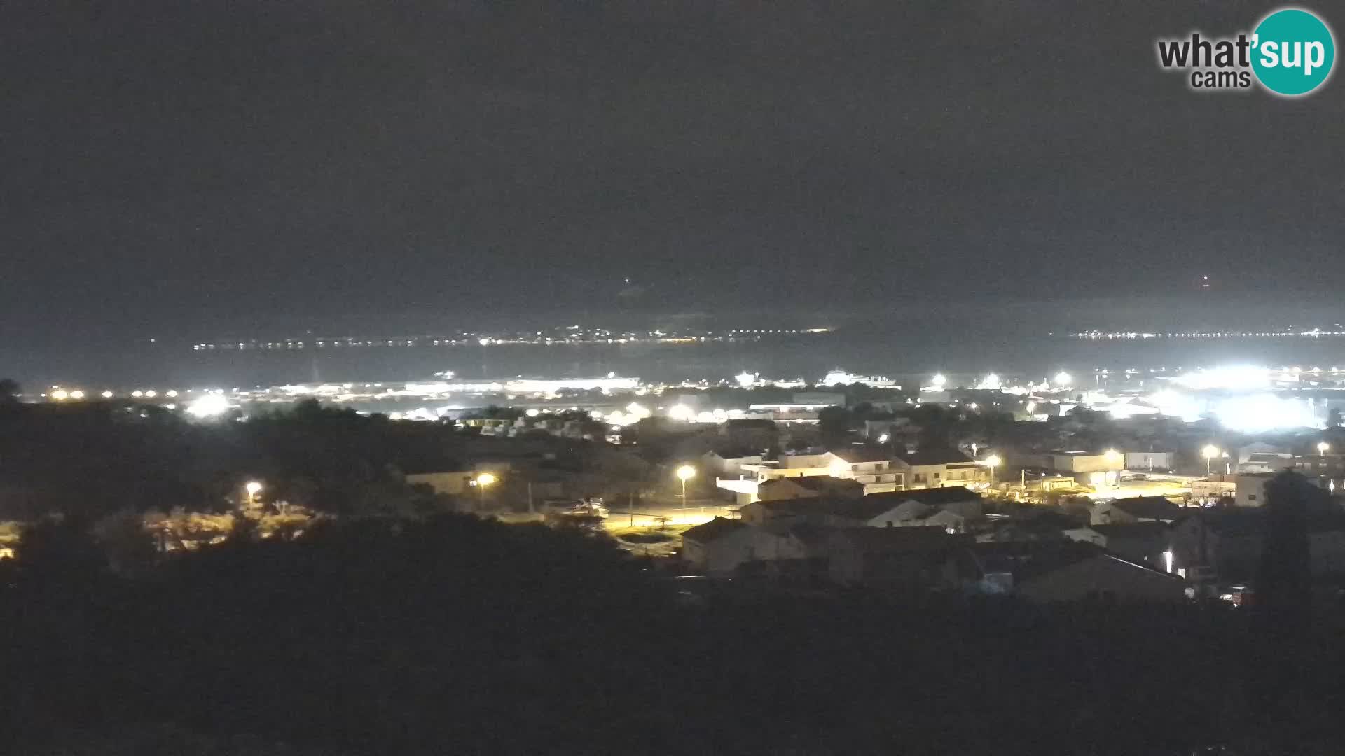 Panorama de la Webcam del Puerto Gazenica de Zadar, Zadar, Croacia