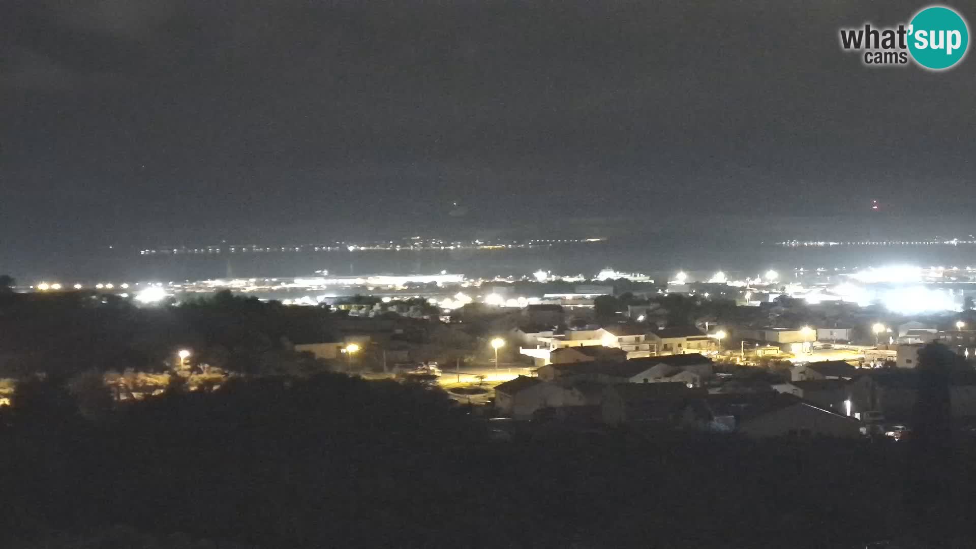 Panorama de la Webcam del Puerto Gazenica de Zadar, Zadar, Croacia
