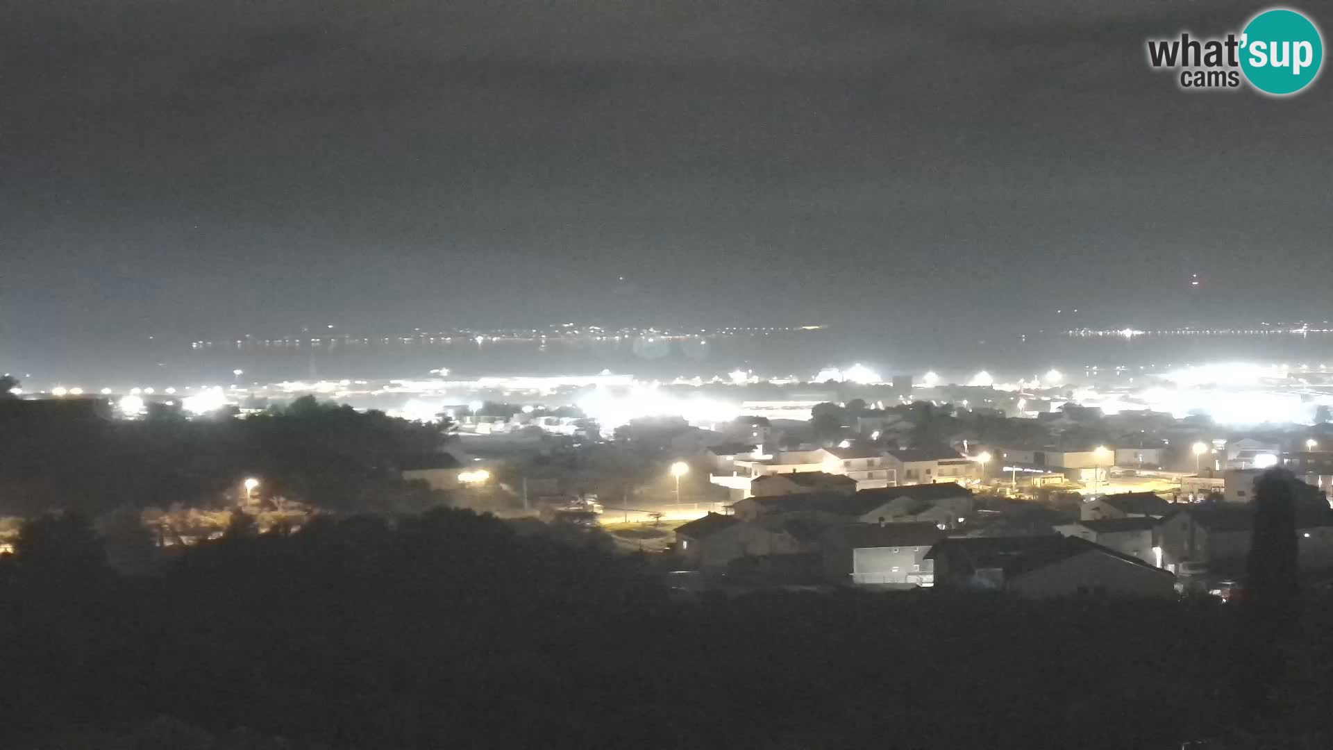 Panorama de la Webcam del Puerto Gazenica de Zadar, Zadar, Croacia