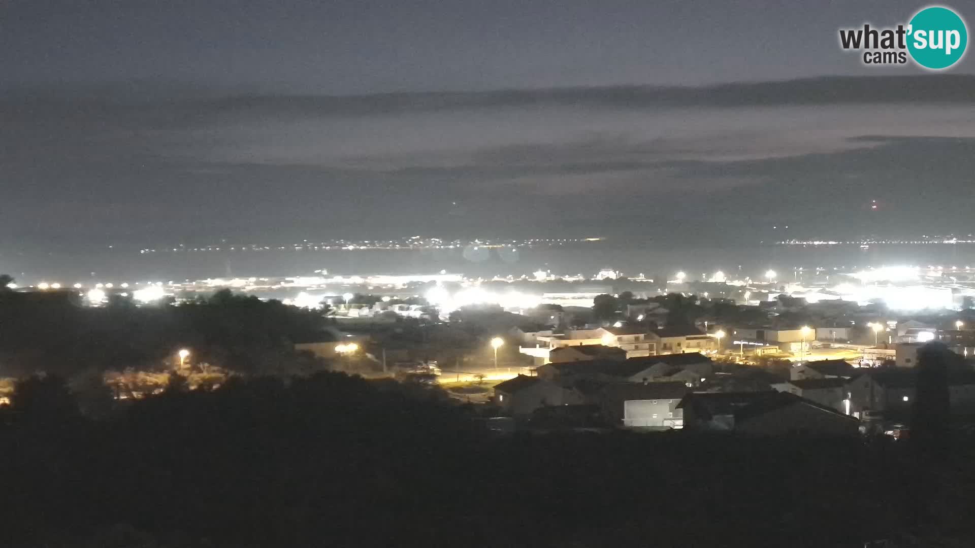 Panorama de la Webcam del Puerto Gazenica de Zadar, Zadar, Croacia