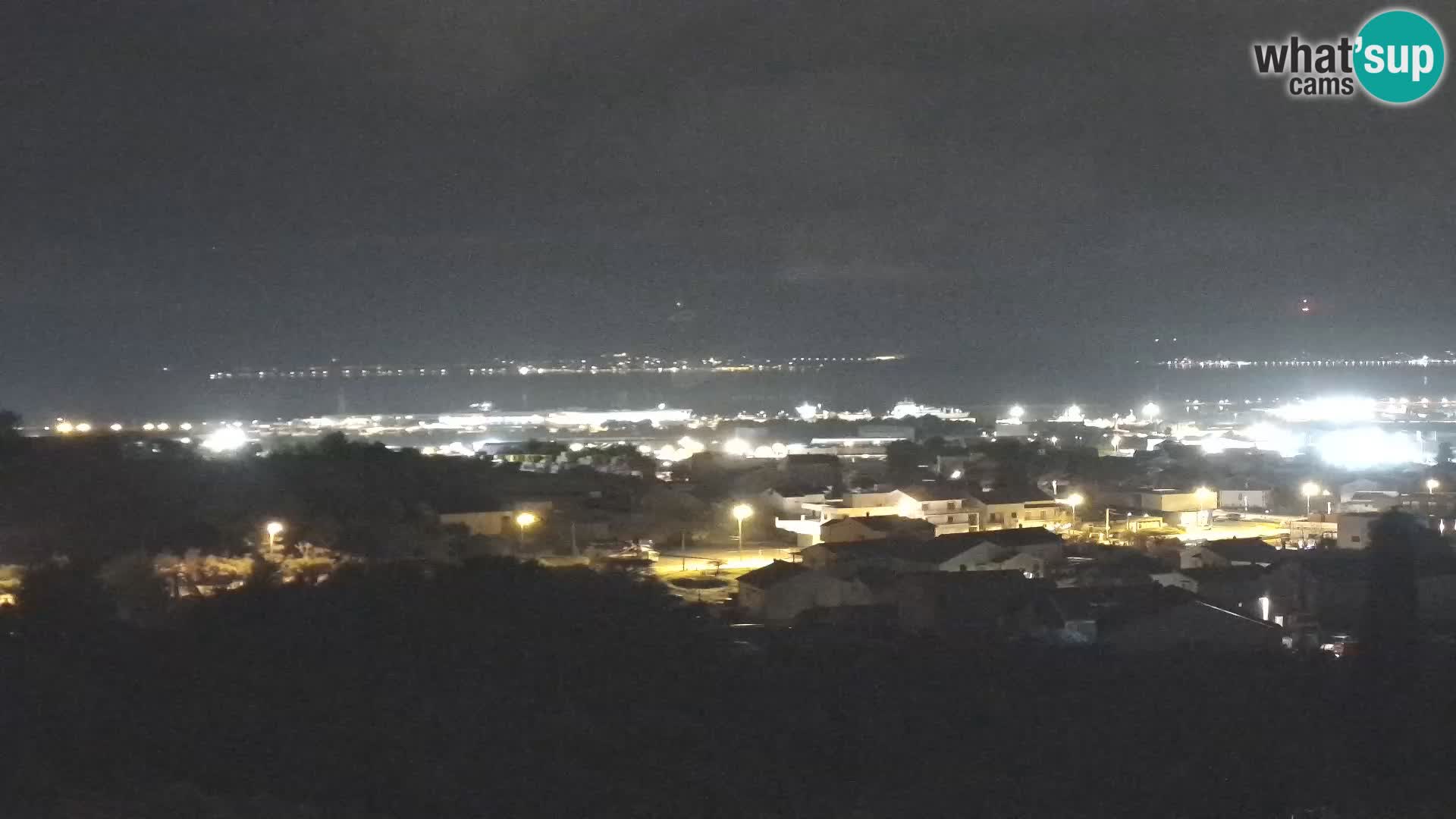 Zadar Pristanišče Gazenica s panoramsko spletno kamero, Zadar, Hrvaška