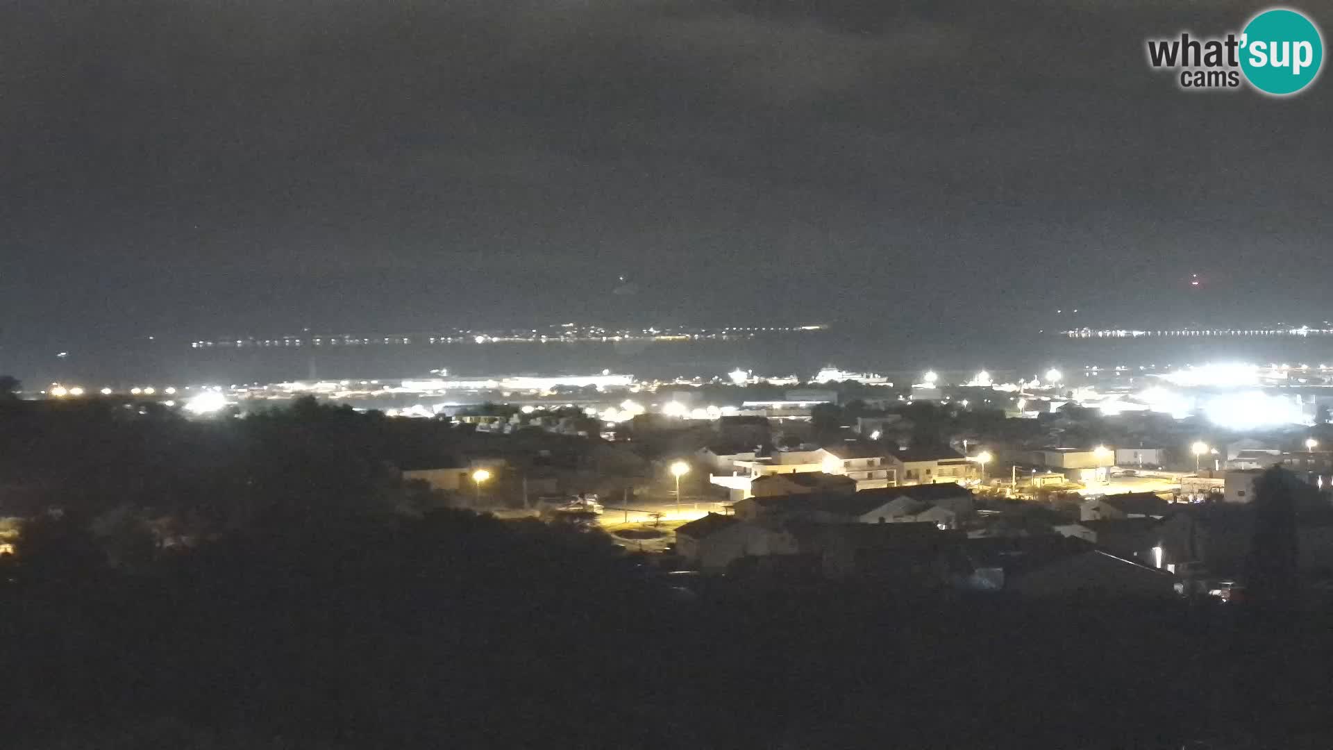 Panorama de la Webcam del Puerto Gazenica de Zadar, Zadar, Croacia