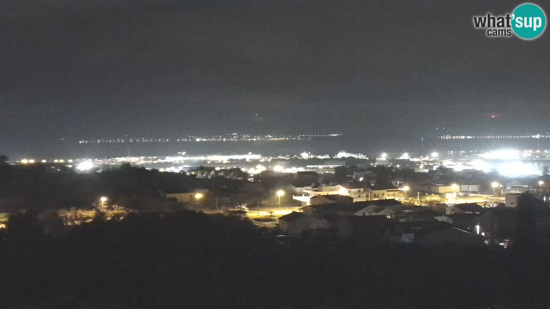 Panoramska web kamera Luke Gaženica u Zadru, Hrvatska